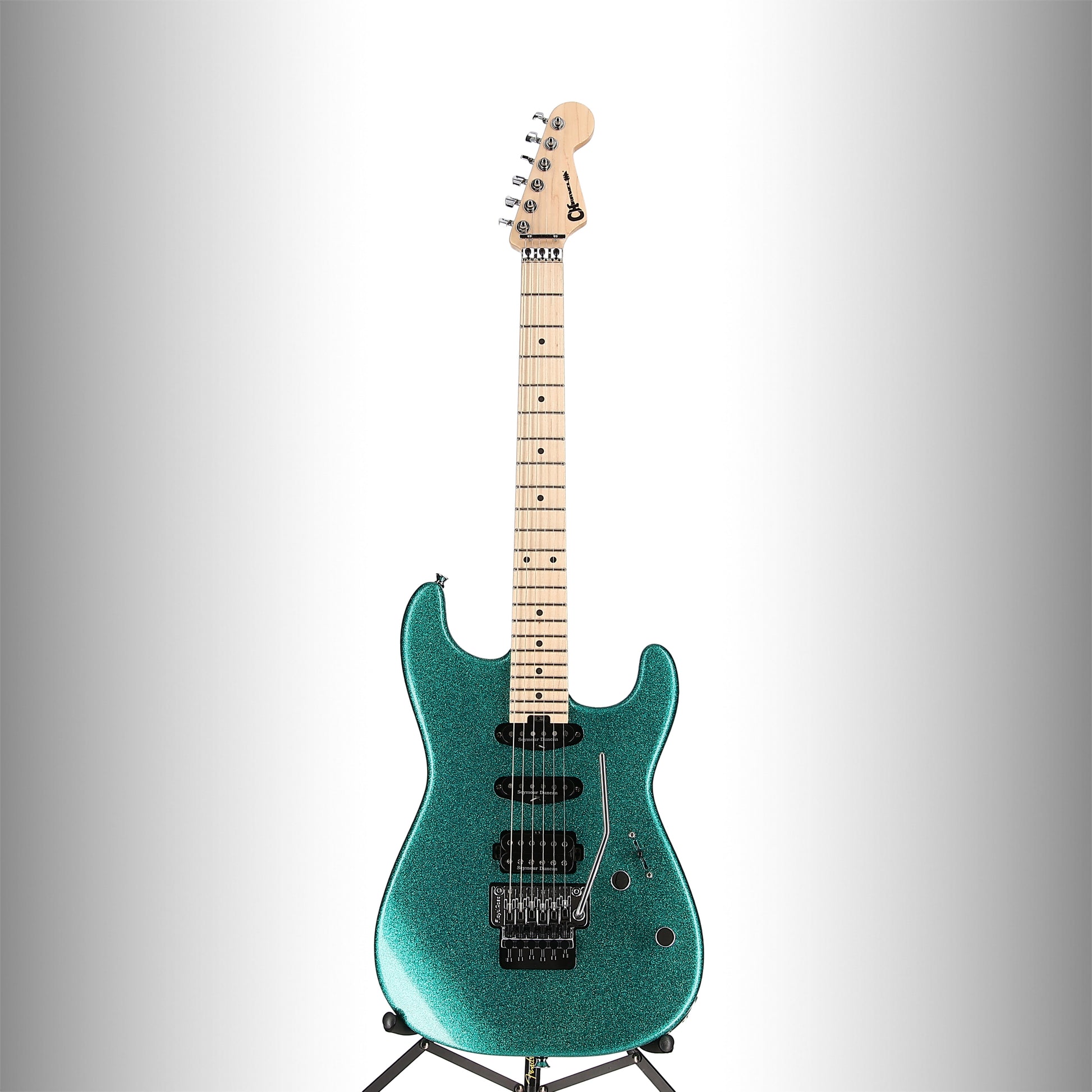 Charvel Pro-Mod San Dimas Style 1 HSS FR M, Maple Fingerboard, Aqua Flake (SR) (35716)