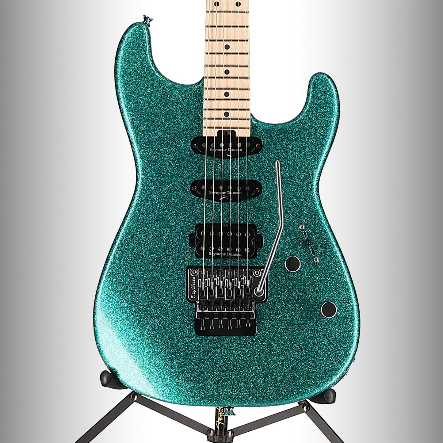 Charvel Pro-Mod San Dimas Style 1 HSS FR M, Maple Fingerboard, Aqua Flake (SR) (35716)