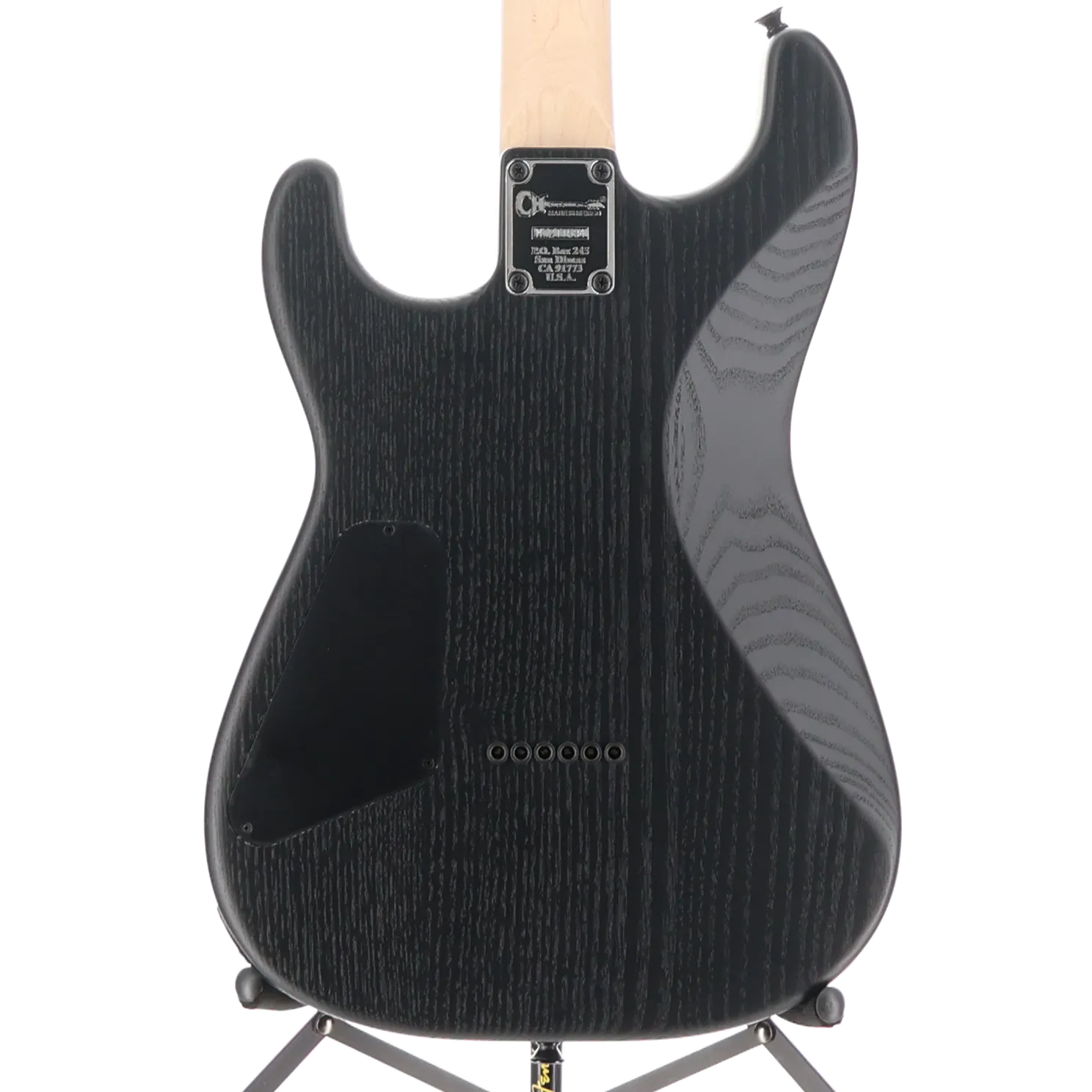 Charvel Pro-Mod San Dimas Style 1 HSS HT E Sassafras, Ebony Fingerboard, Satin Black (ED7) (11594)