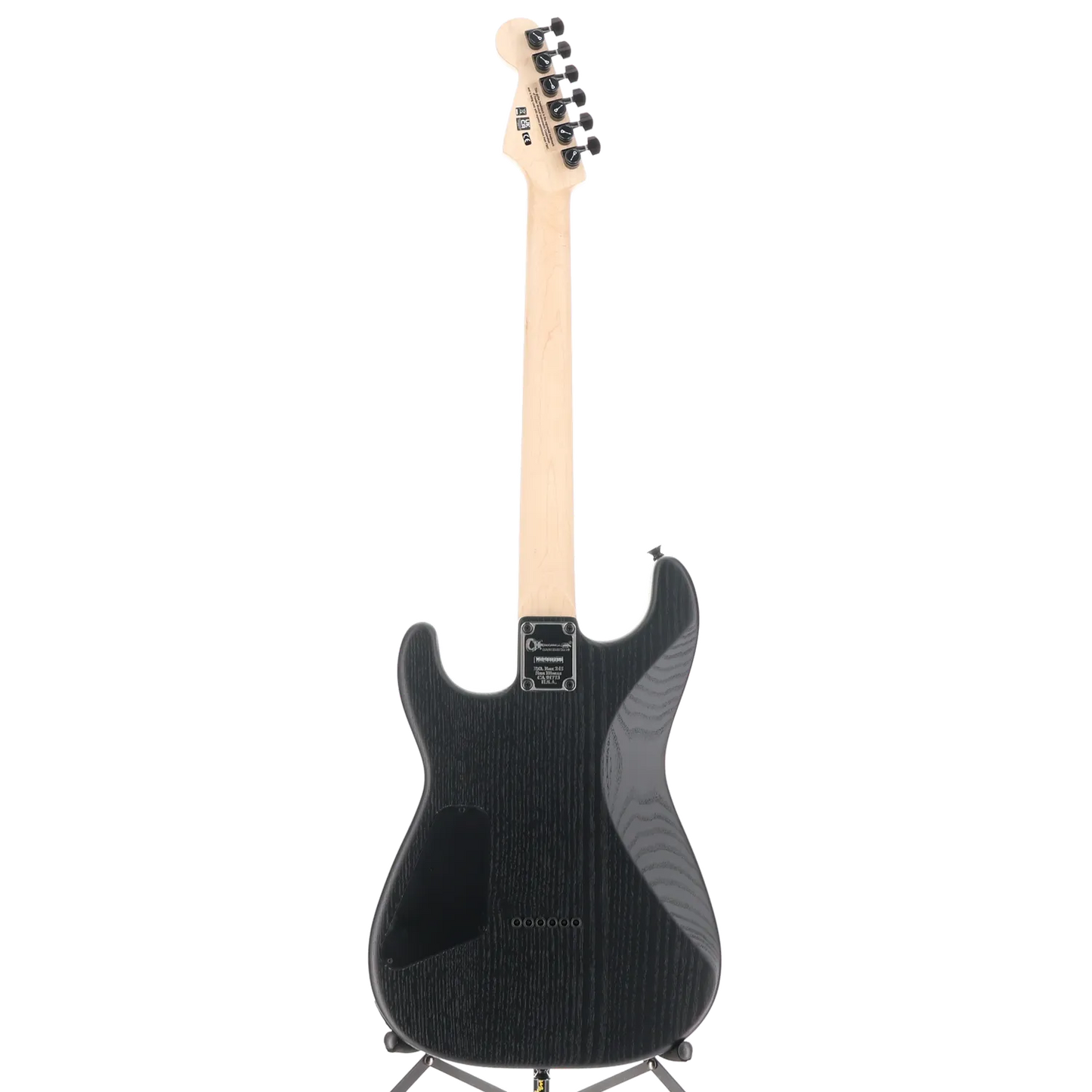 Charvel Pro-Mod San Dimas Style 1 HSS HT E Sassafras, Ebony Fingerboard, Satin Black (ED7) (11594)