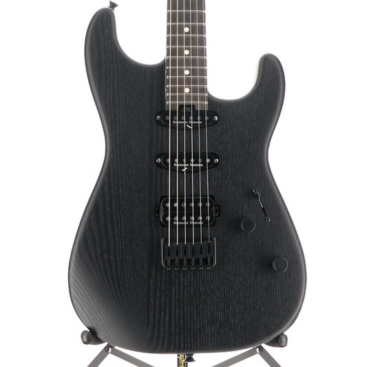 Charvel Pro-Mod San Dimas Style 1 HSS HT E Sassafras, Ebony Fingerboard, Satin Black (ED7) (11594)