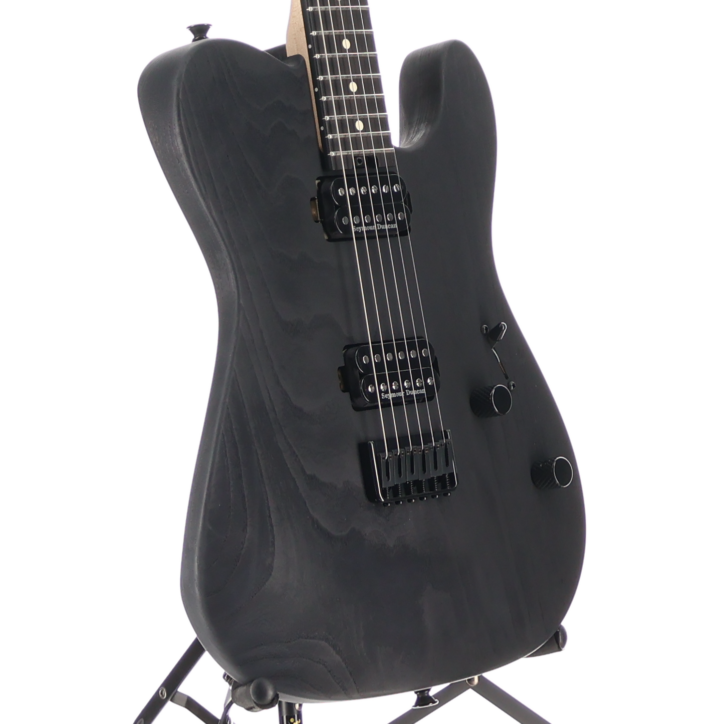 Charvel Pro-Mod San Dimas Style 2 HH HT, Aged Ebony Fingerboard, Charcoal Grey (SR) (01476)