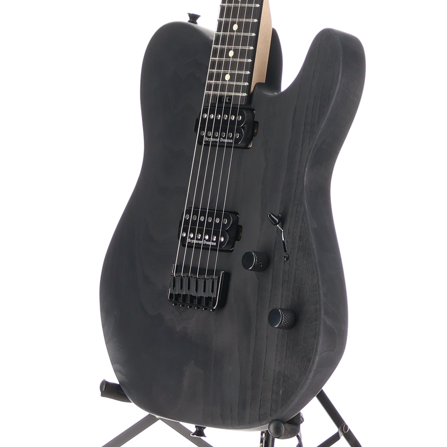 Charvel Pro-Mod San Dimas Style 2 HH HT, Aged Ebony Fingerboard, Charcoal Grey (SR) (01476)