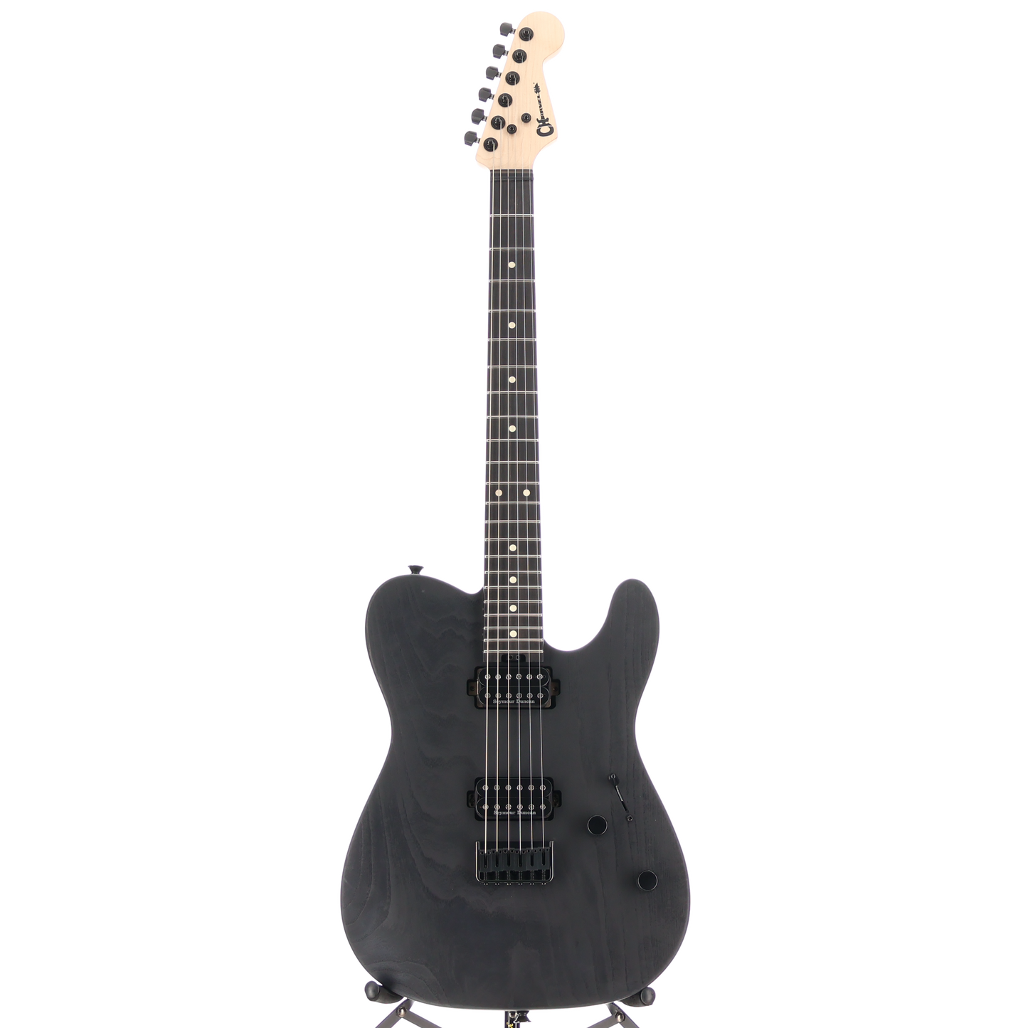 Charvel Pro-Mod San Dimas Style 2 HH HT, Aged Ebony Fingerboard, Charcoal Grey (SR) (01476)