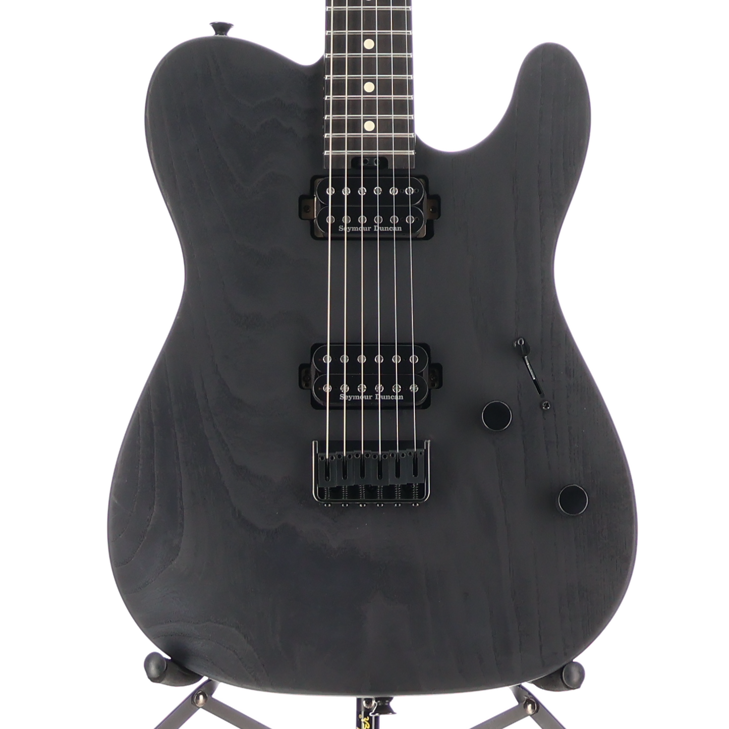 Charvel Pro-Mod San Dimas Style 2 HH HT, Aged Ebony Fingerboard, Charcoal Grey (SR) (01476)