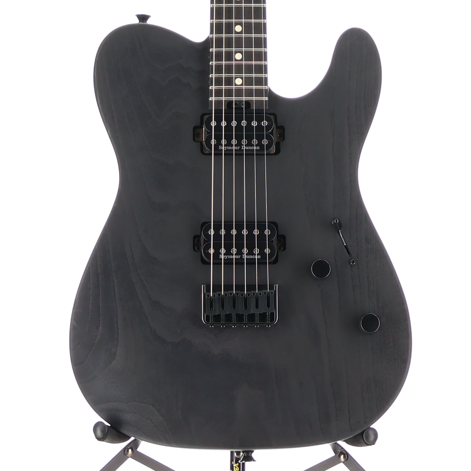 Charvel Pro-Mod San Dimas Style 2 HH HT, Aged Ebony Fingerboard, Charcoal Grey (SR) (01476)