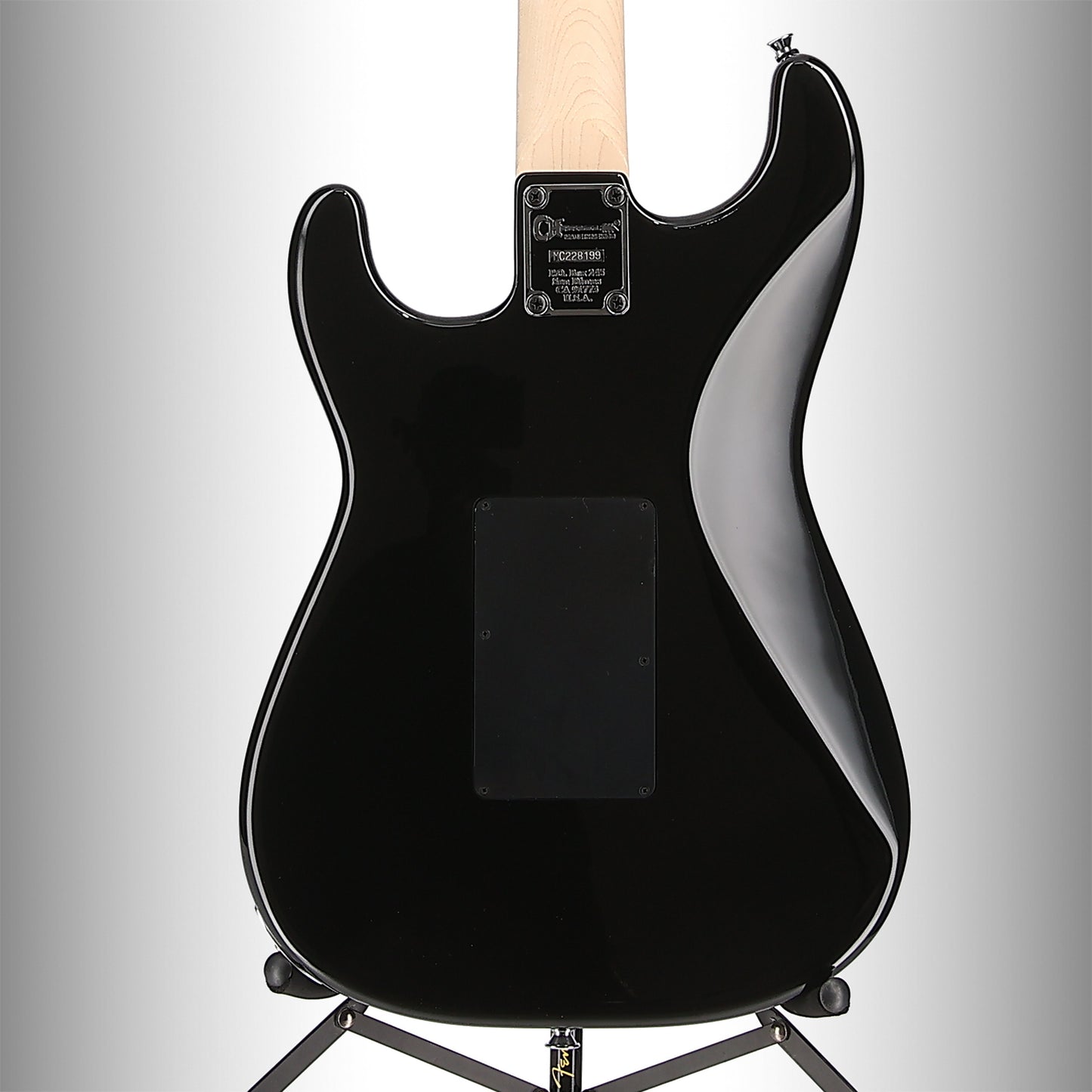 Charvel Pro-Mod So-Cal Style 1 HH FR M, Maple Fingerboard, Gamera Black (E6) (28199)