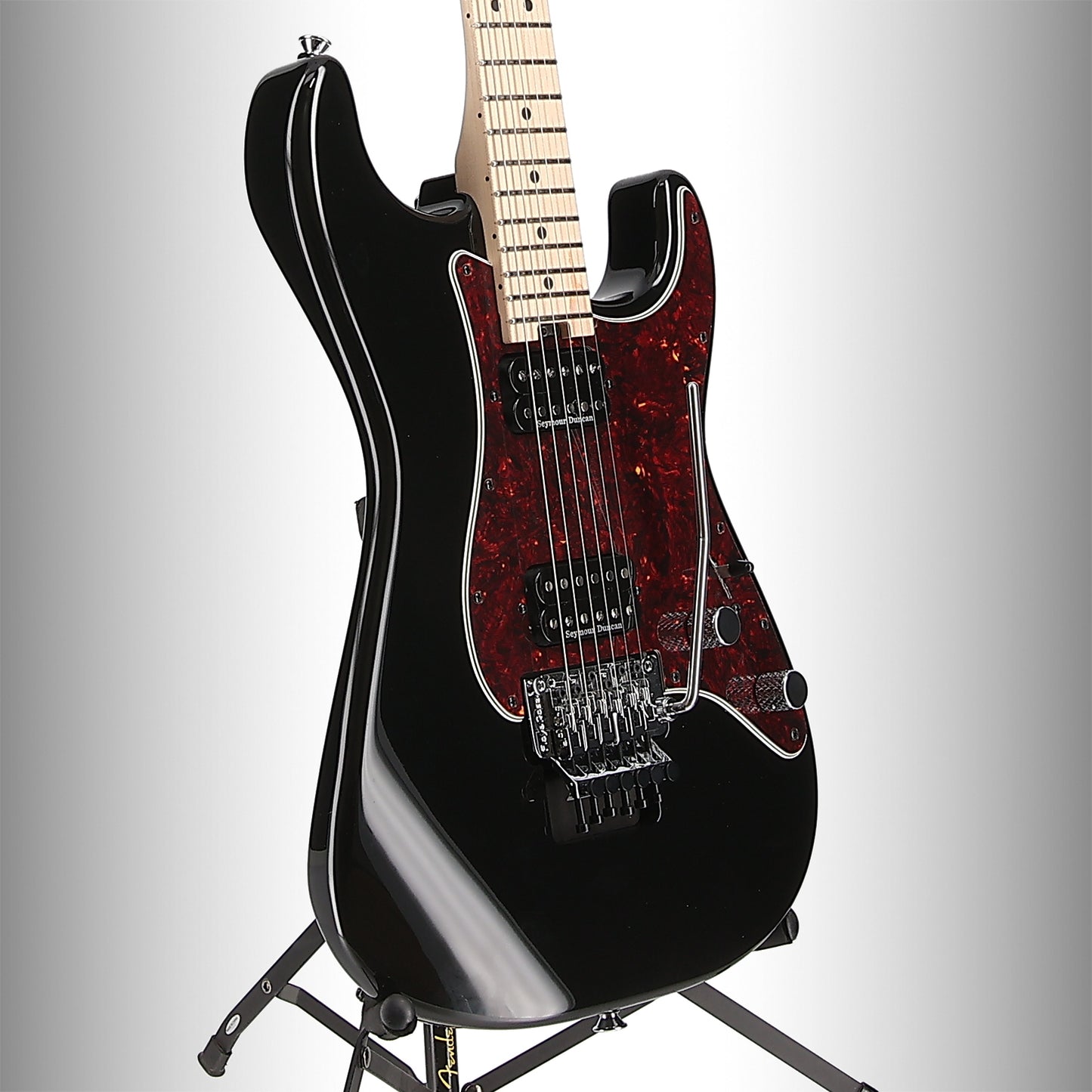 Charvel Pro-Mod So-Cal Style 1 HH FR M, Maple Fingerboard, Gamera Black (E6) (28199)