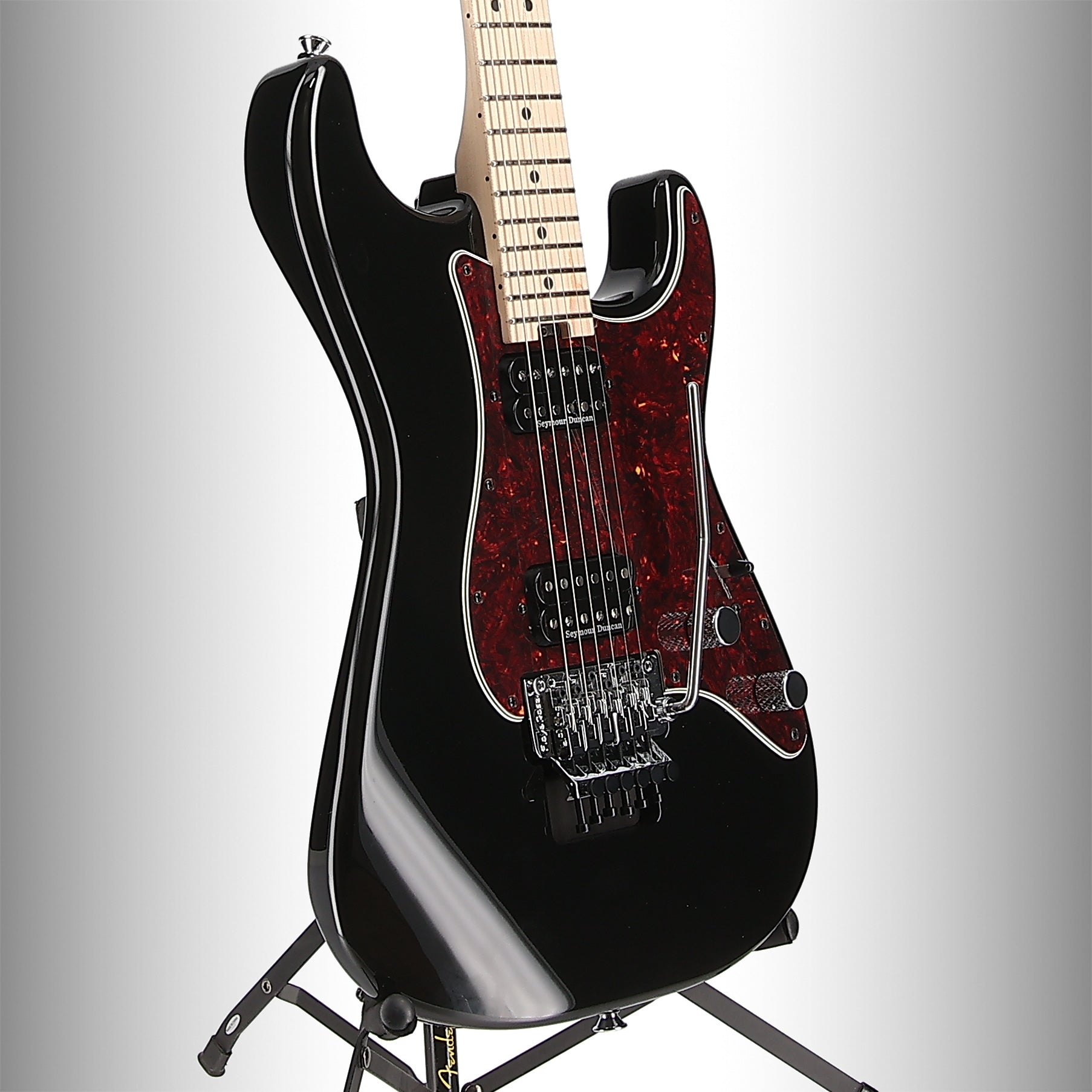 Charvel Pro-Mod So-Cal Style 1 HH FR M, Maple Fingerboard, Gamera Black (E6) (28199)