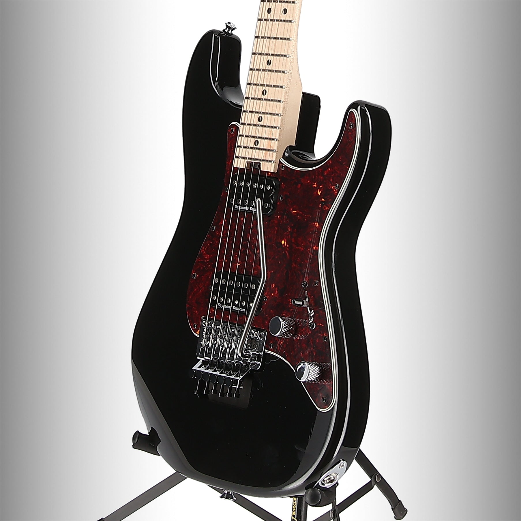 Charvel Pro-Mod So-Cal Style 1 HH FR M, Maple Fingerboard, Gamera Black (E6) (28199)