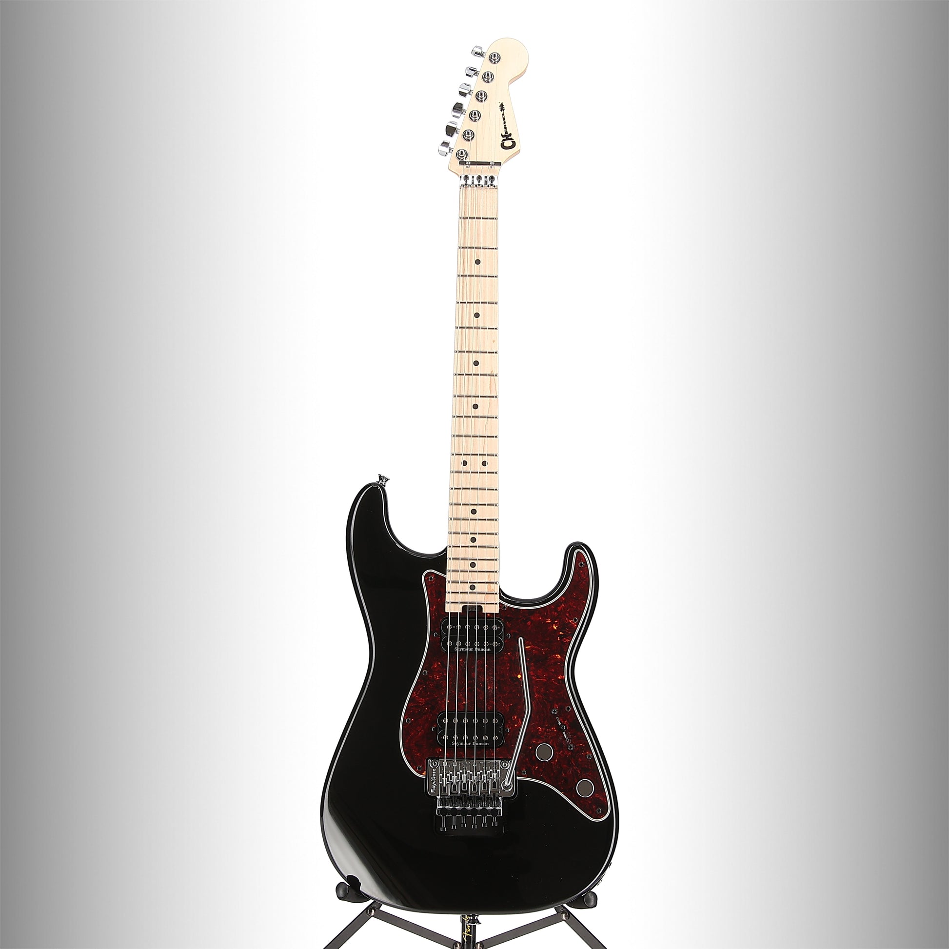 Charvel Pro-Mod So-Cal Style 1 HH FR M, Maple Fingerboard, Gamera Black (E6) (28199)