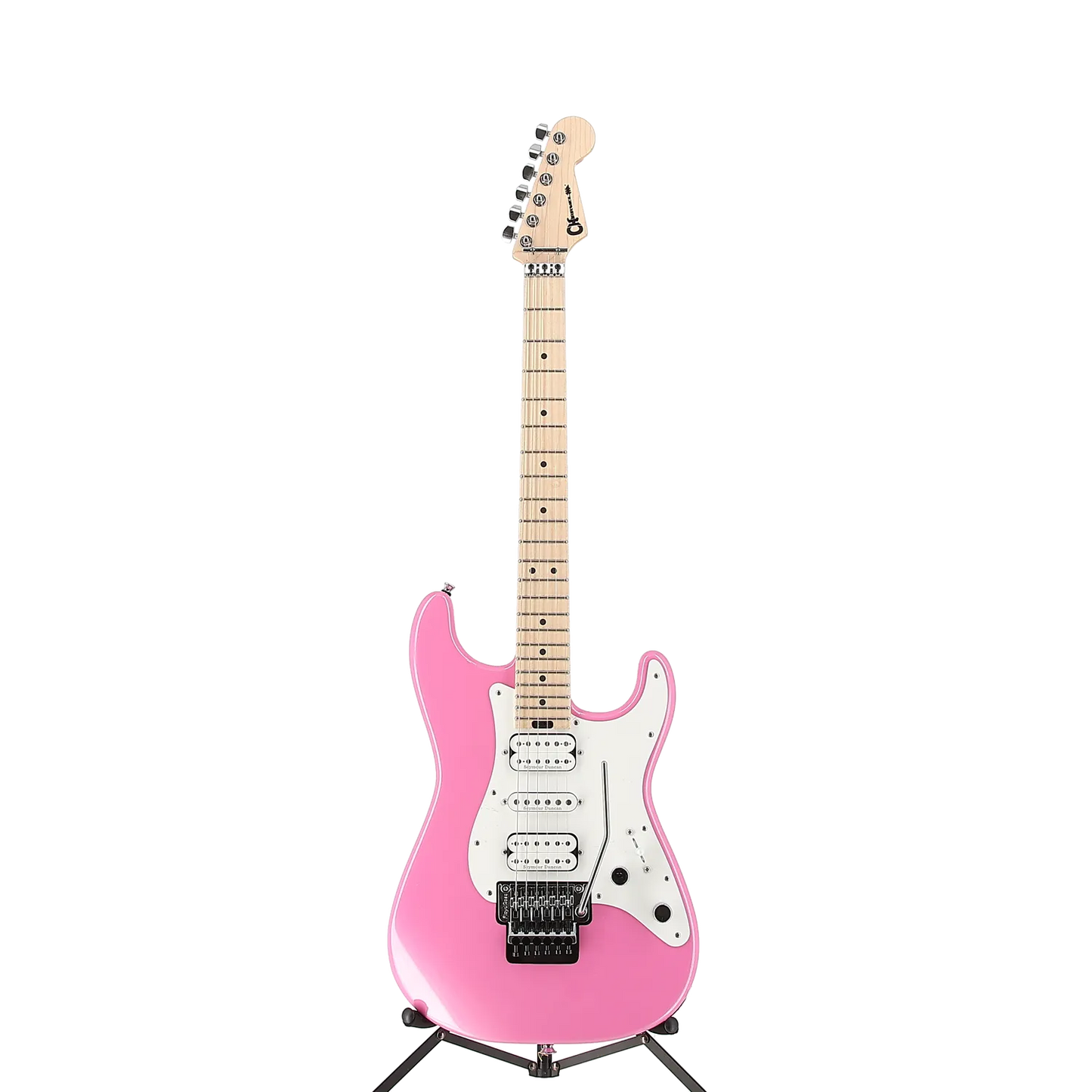 Charvel Pro-Mod So-Cal Style 1 HSH FR M, Maple Fingerboard, Platinum Pink (ED5) (19954)