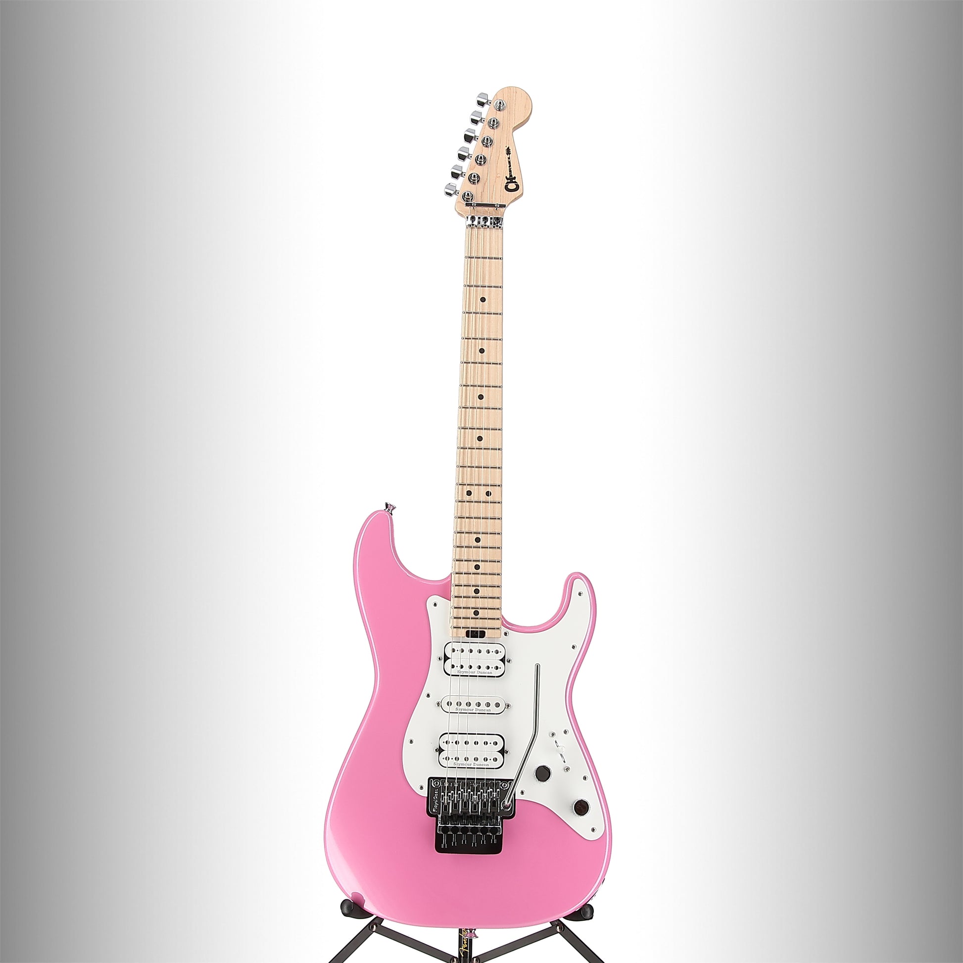 Charvel Pro-Mod So-Cal Style 1 HSH FR M, Maple Fingerboard, Platinum Pink (O9) (18370)