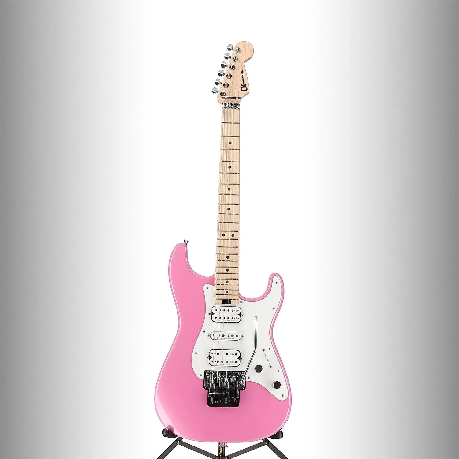 Charvel Pro-Mod So-Cal Style 1 HSH FR M, Maple Fingerboard, Platinum Pink (O9) (18370)