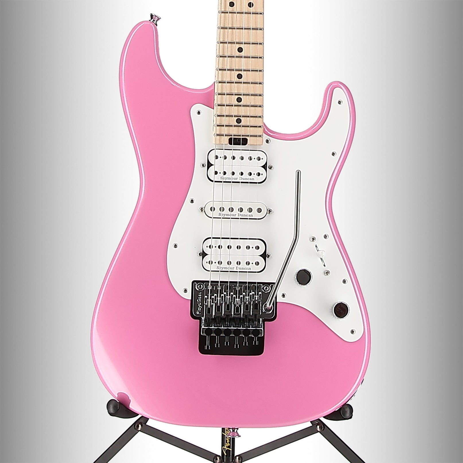 Charvel Pro-Mod So-Cal Style 1 HSH FR M, Maple Fingerboard, Platinum Pink (O9) (18370)