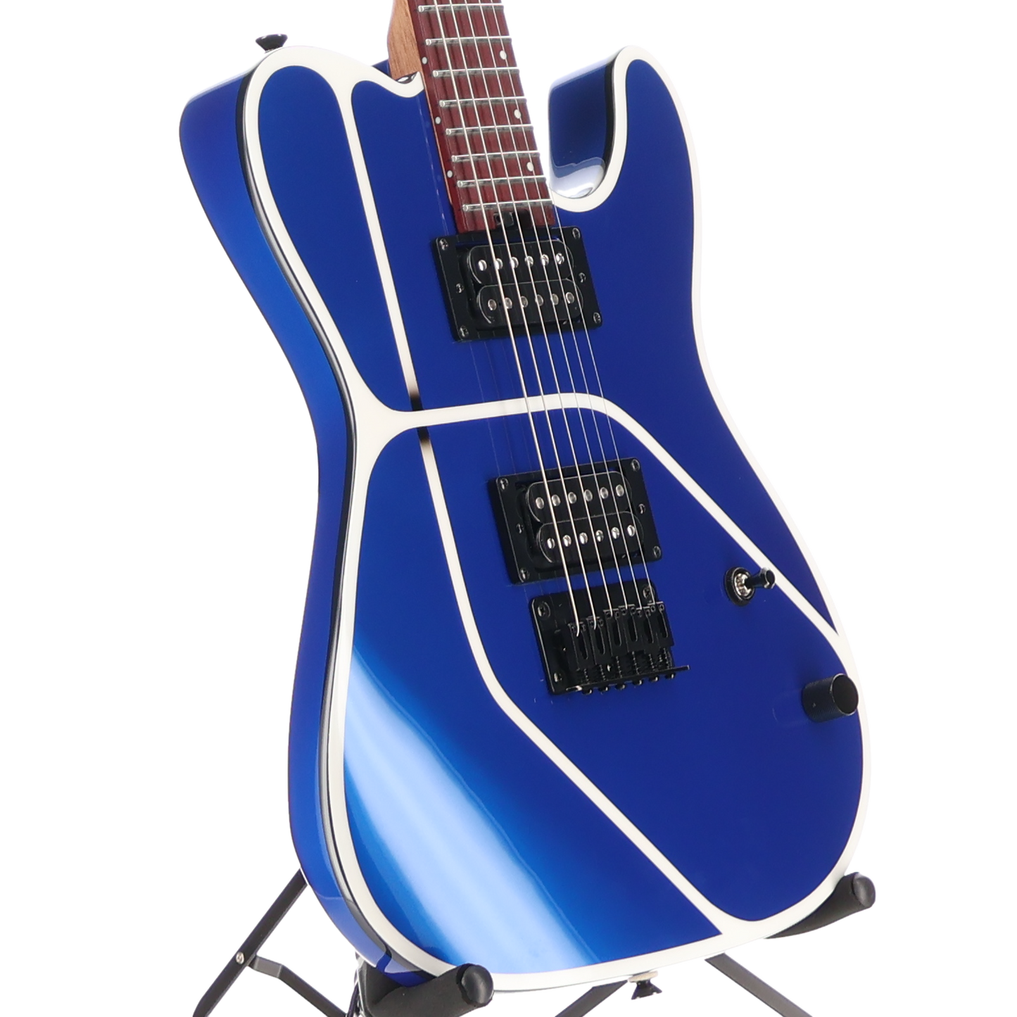Charvel Standard Series San Dimas Style-2 SD2 HH HT - True Blue Custom Paint (D5) (01766)