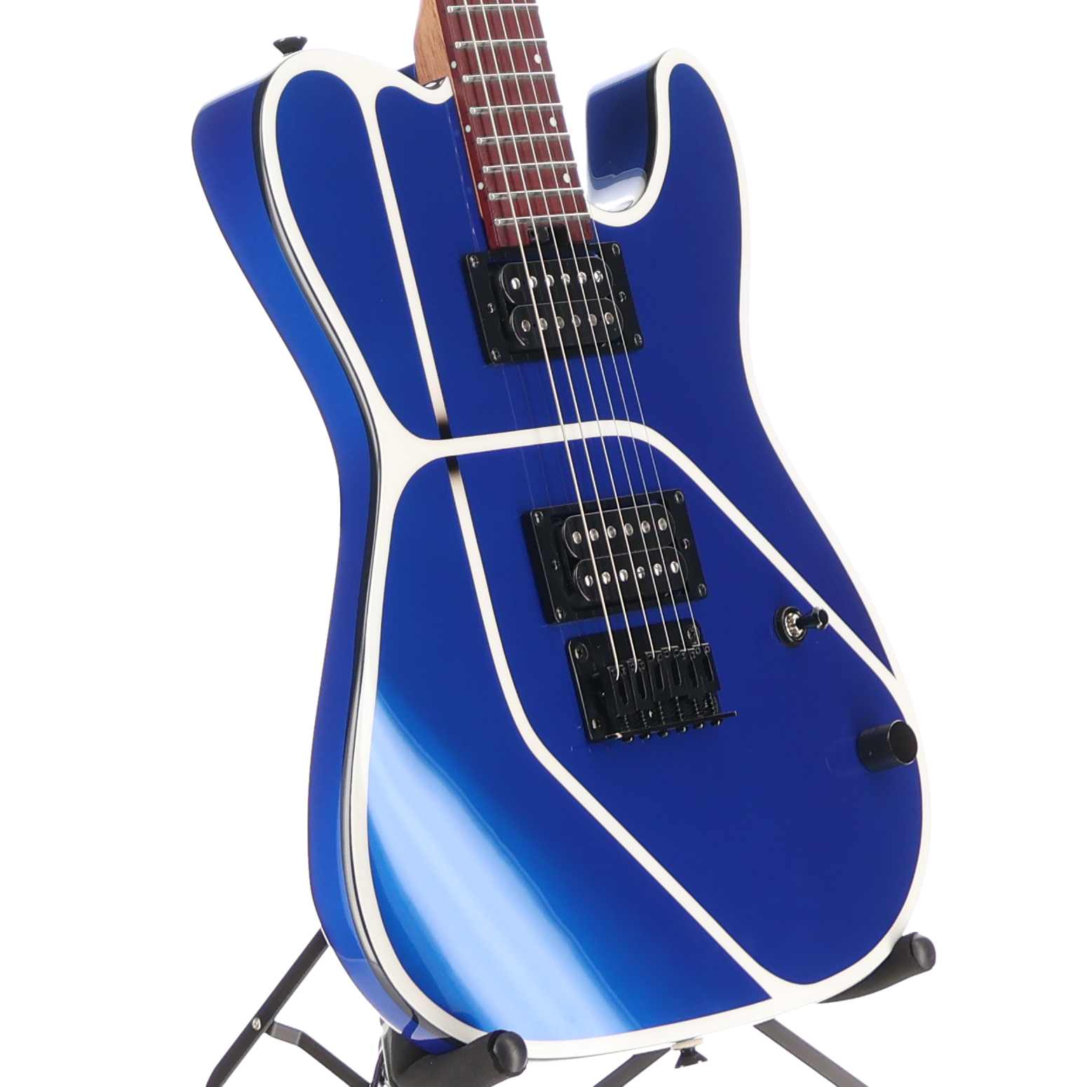 Charvel Standard Series San Dimas Style-2 SD2 HH HT - True Blue Custom Paint (D5) (01766)