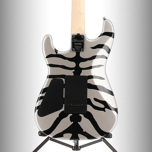 Charvel Super-Stock SD1 H 2PT M, Maple Fingerboard, Silver Bengal (B12) (34558)