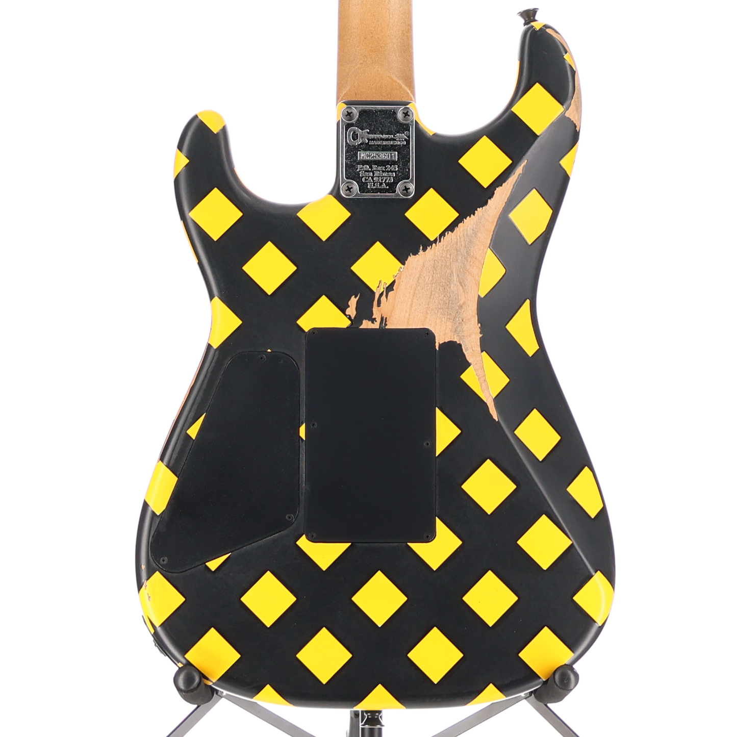 Charvel Super-Stock SD1 H FR EB, Diamond Life, Ebony Fingerboard, Plays Great (P) (53601)