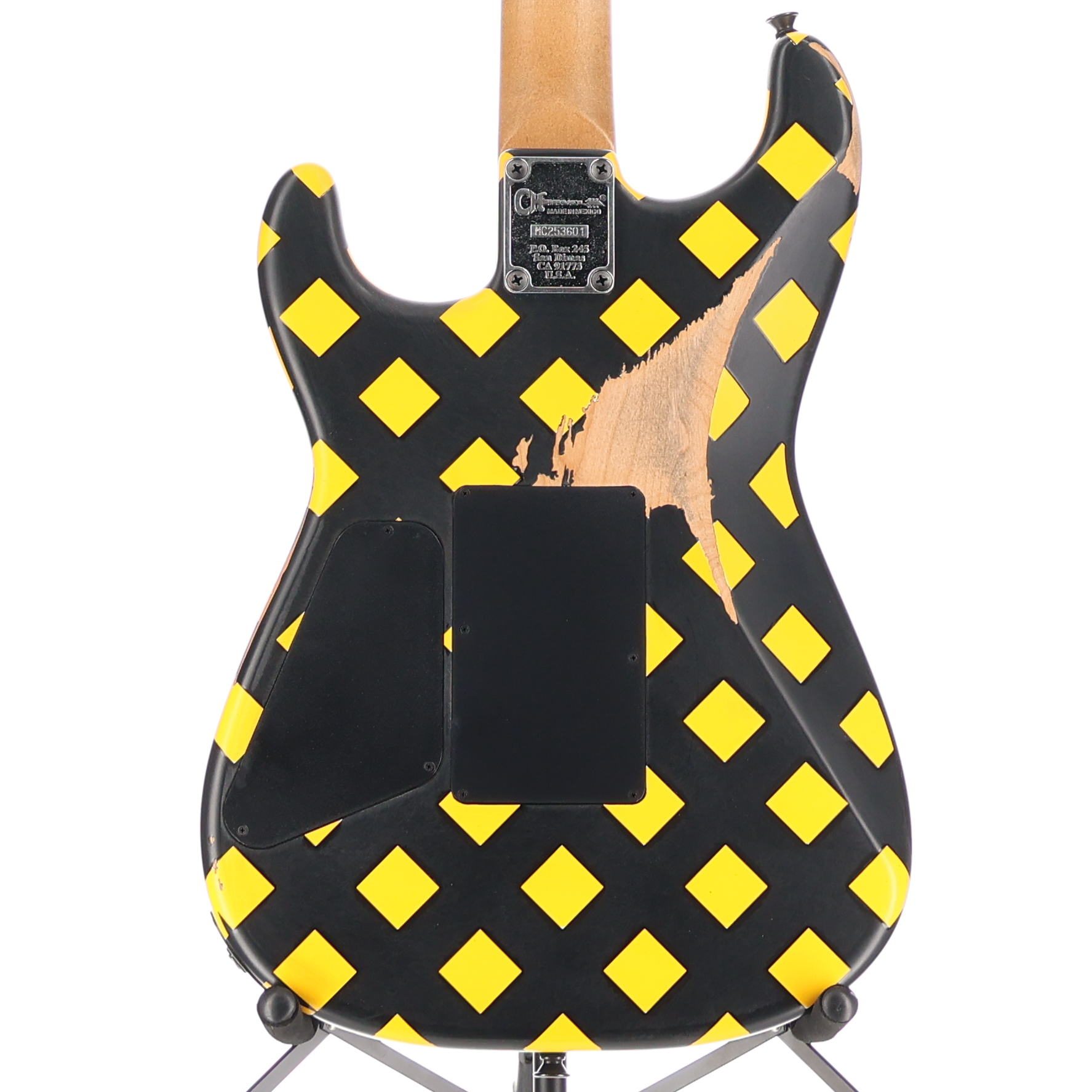 Charvel Super-Stock SD1 H FR EB, Diamond Life, Ebony Fingerboard, Plays Great (P) (53601)