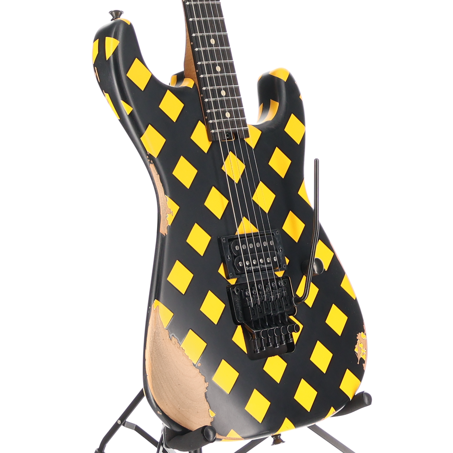 Charvel Super-Stock SD1 H FR EB, Diamond Life, Ebony Fingerboard, Plays Great (P) (53601)