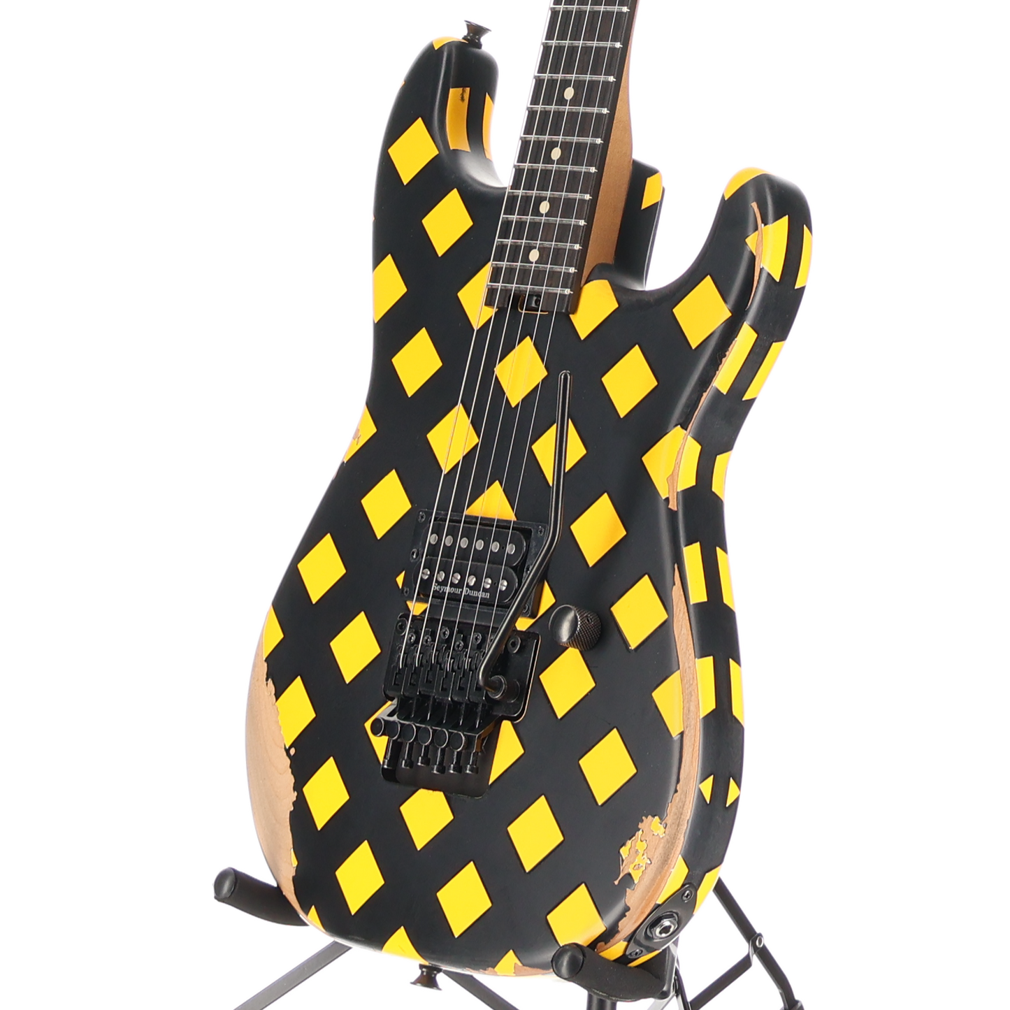 Charvel Super-Stock SD1 H FR EB, Diamond Life, Ebony Fingerboard, Plays Great (P) (53601)