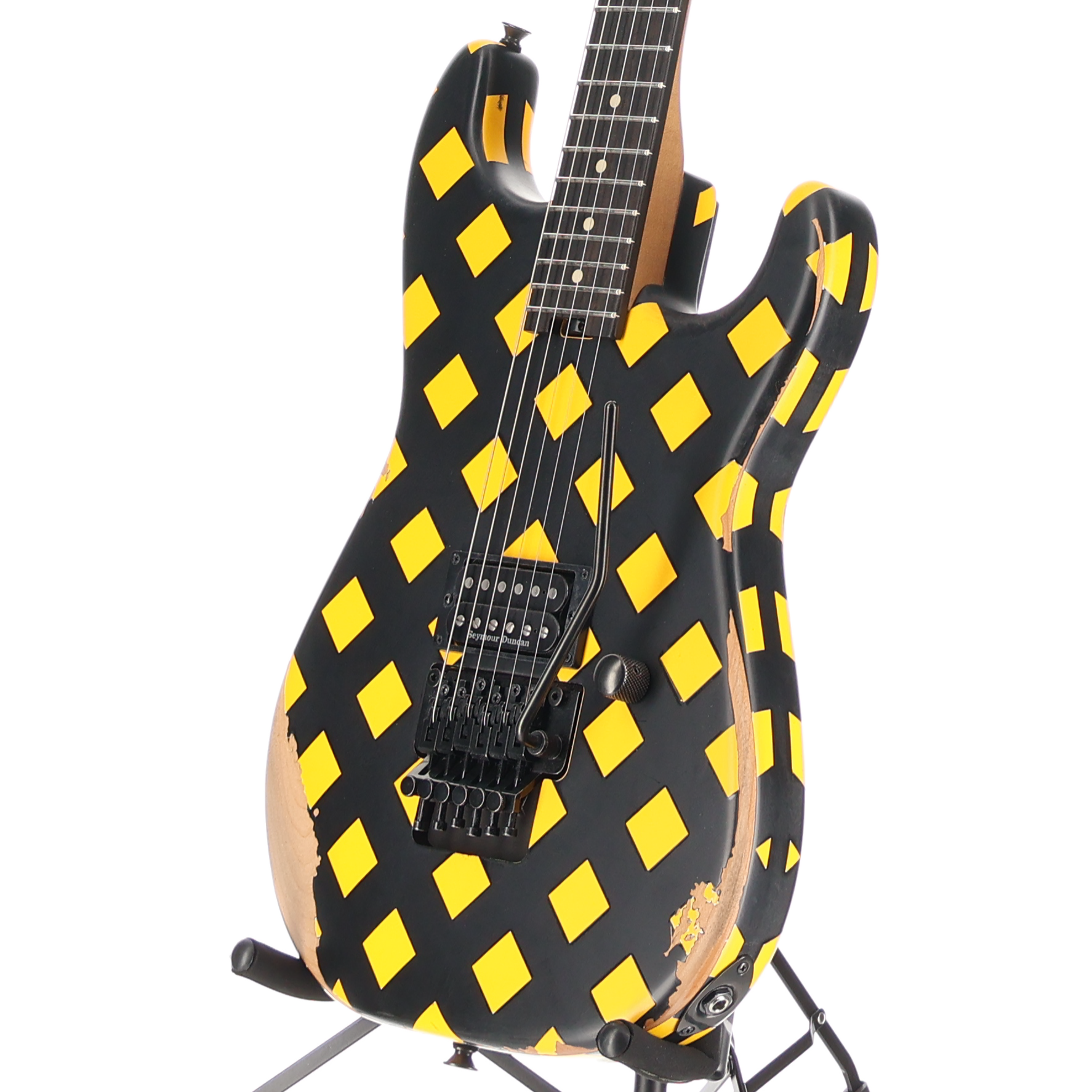 Charvel Super-Stock SD1 H FR EB, Diamond Life, Ebony Fingerboard, Plays Great (P) (53601)