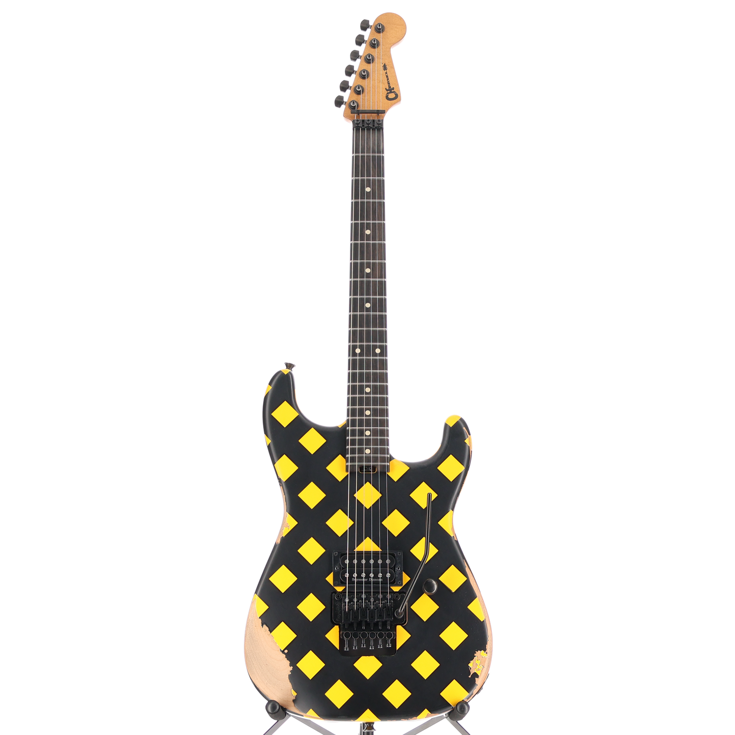 Charvel Super-Stock SD1 H FR EB, Diamond Life, Ebony Fingerboard, Plays Great (P) (53601)