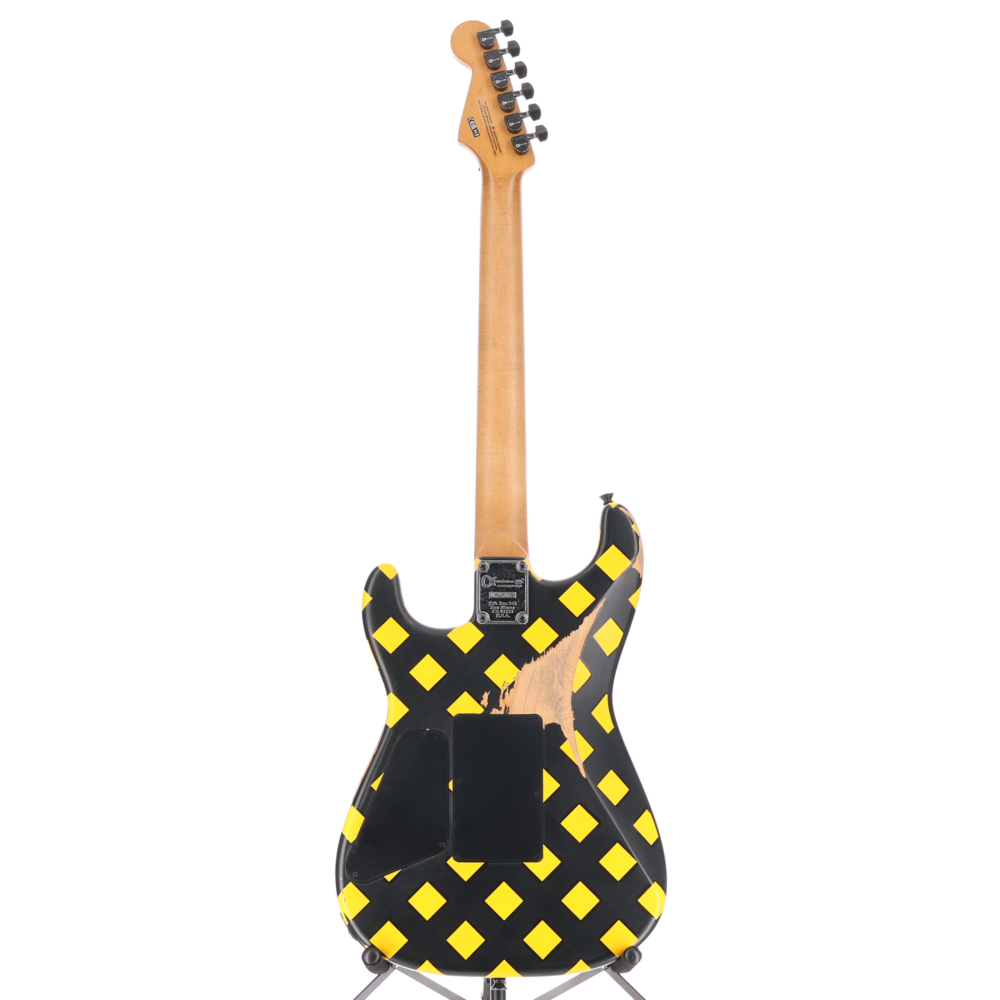 Charvel Super-Stock SD1 H FR EB, Diamond Life, Ebony Fingerboard, Plays Great (P) (53601)