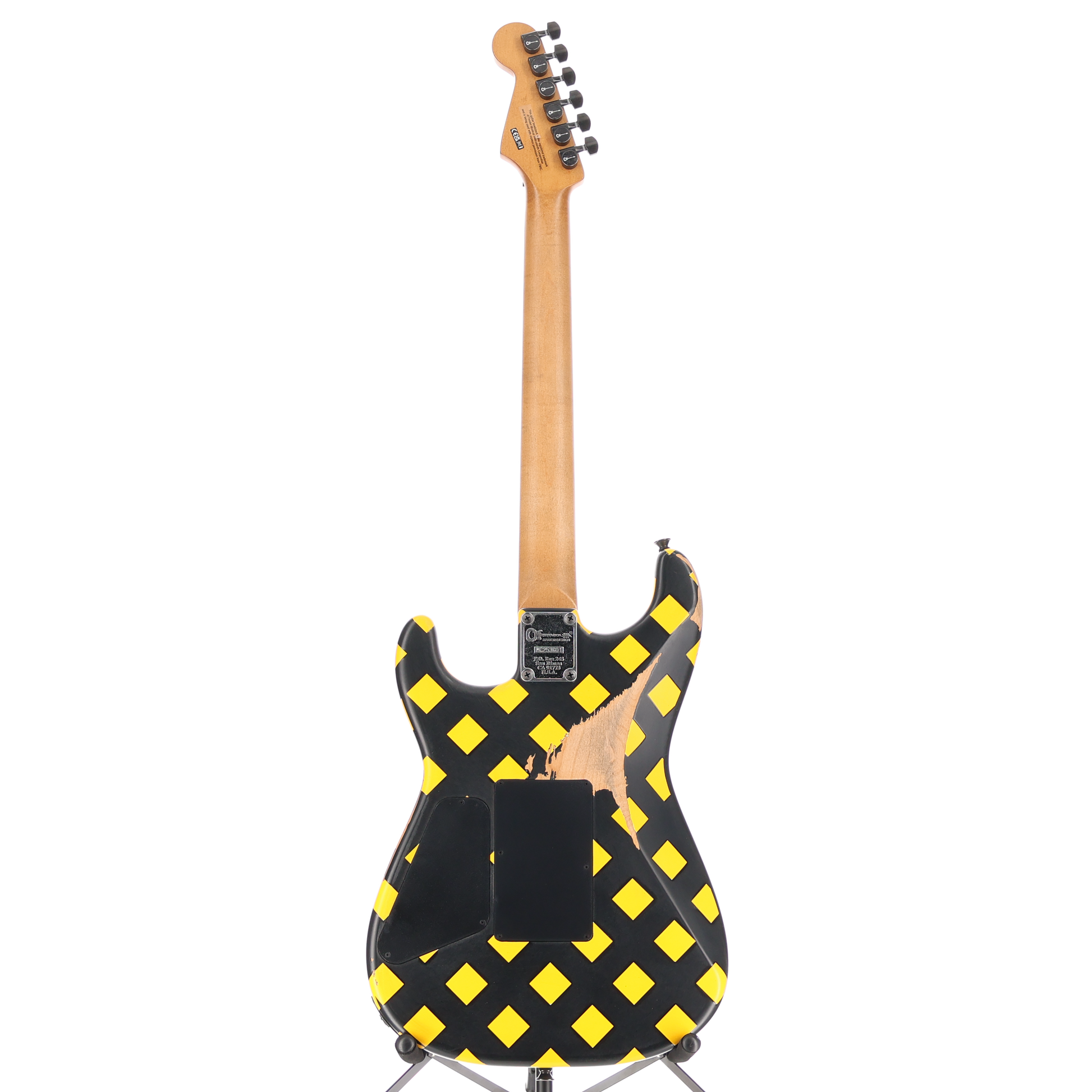 Charvel Super-Stock SD1 H FR EB, Diamond Life, Ebony Fingerboard, Plays Great (P) (53601)