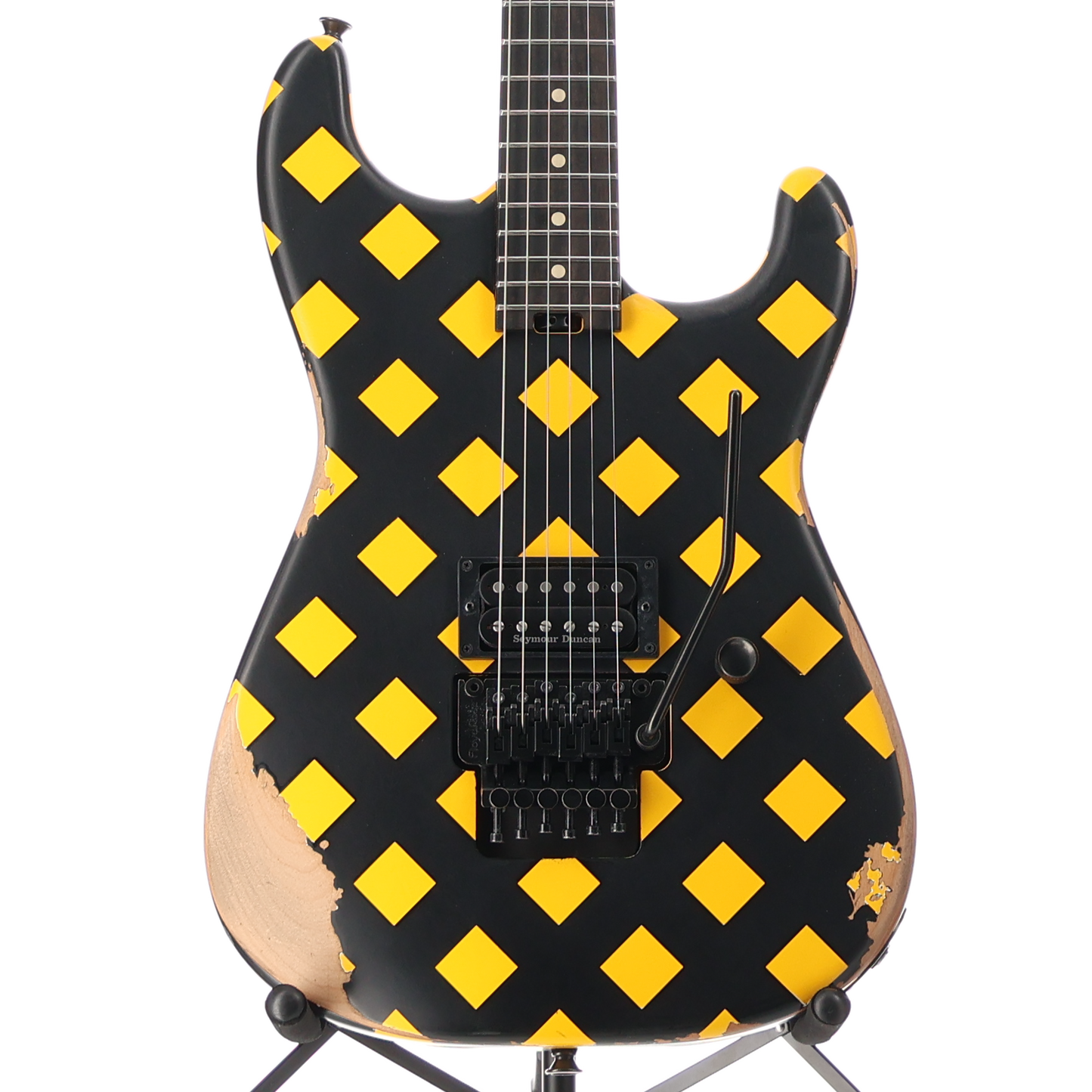 Charvel Super-Stock SD1 H FR EB, Diamond Life, Ebony Fingerboard, Plays Great (P) (53601)