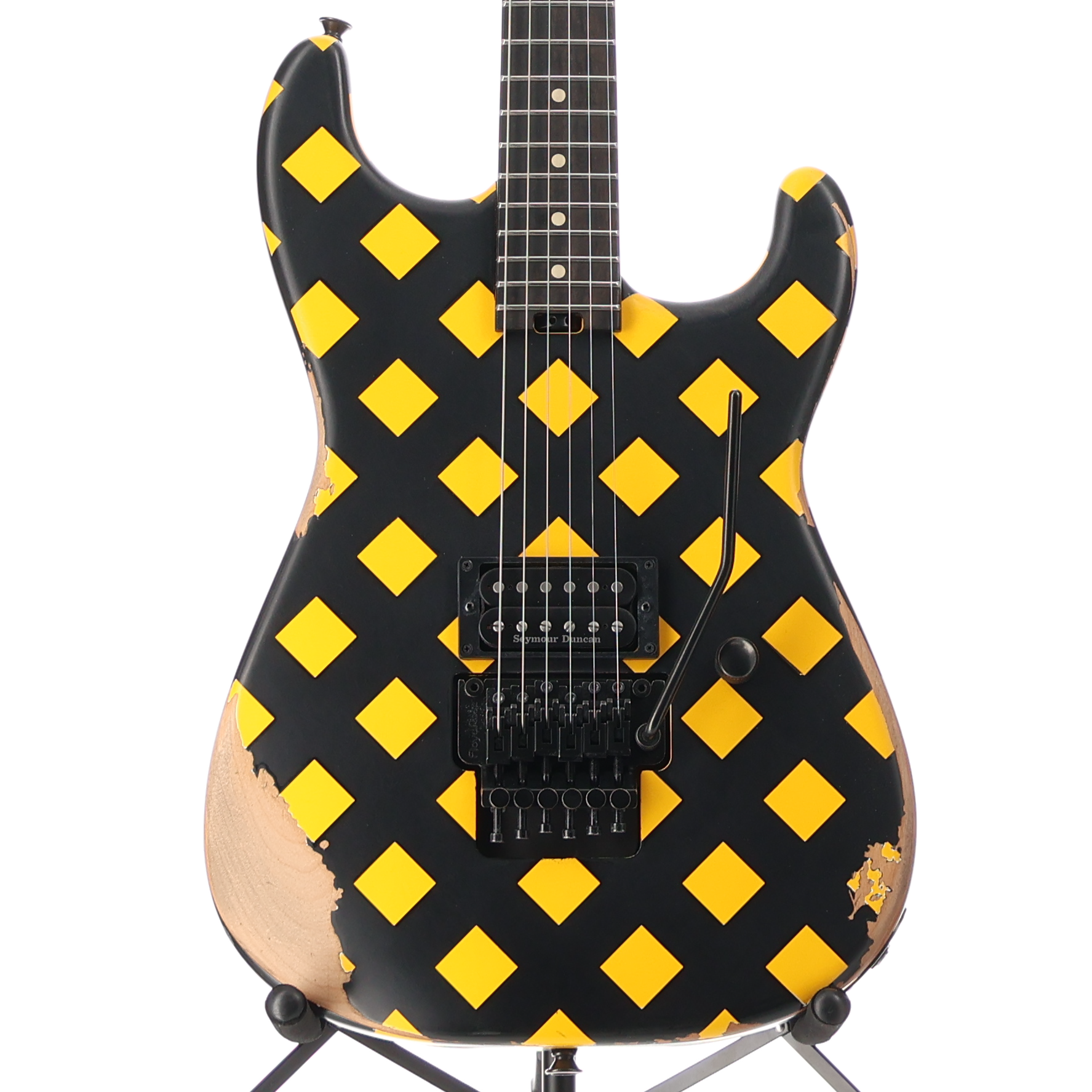 Charvel Super-Stock SD1 H FR EB, Diamond Life, Ebony Fingerboard, Plays Great (P) (53601)