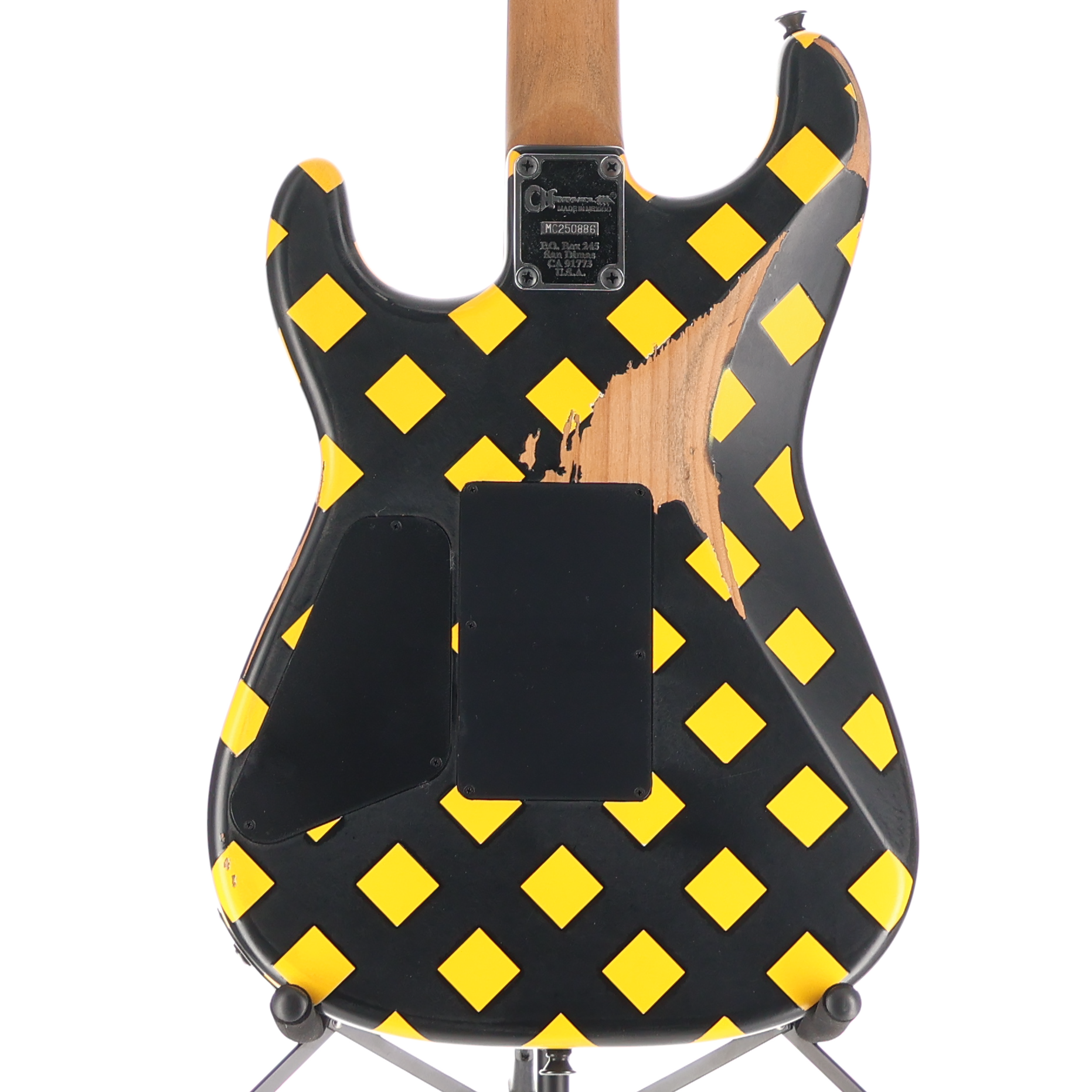 Charvel Super-Stock SD1 H FR EB, Ebony Fingerboard, Diamond Life (B5) (50886)