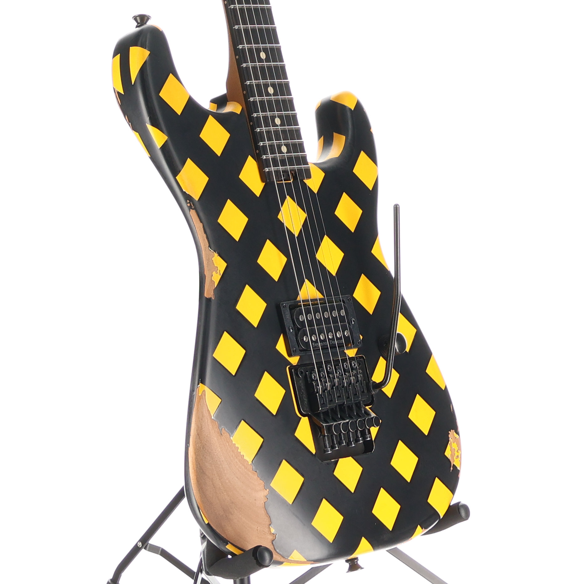 Charvel Super-Stock SD1 H FR EB, Ebony Fingerboard, Diamond Life (B5) (50886)