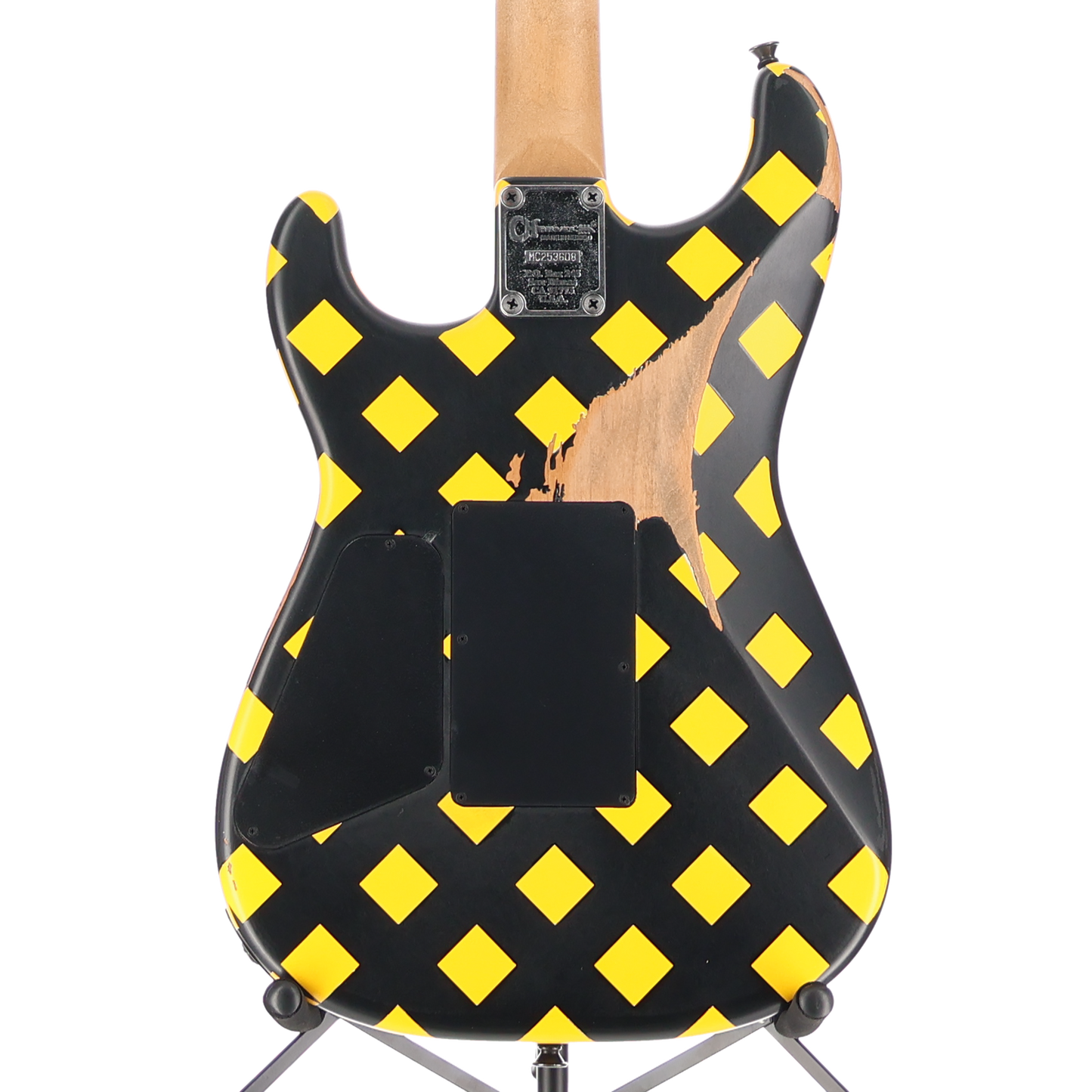 Charvel Super-Stock SD1 H FR EB, Ebony Fingerboard, Diamond Life (V12) (53608)