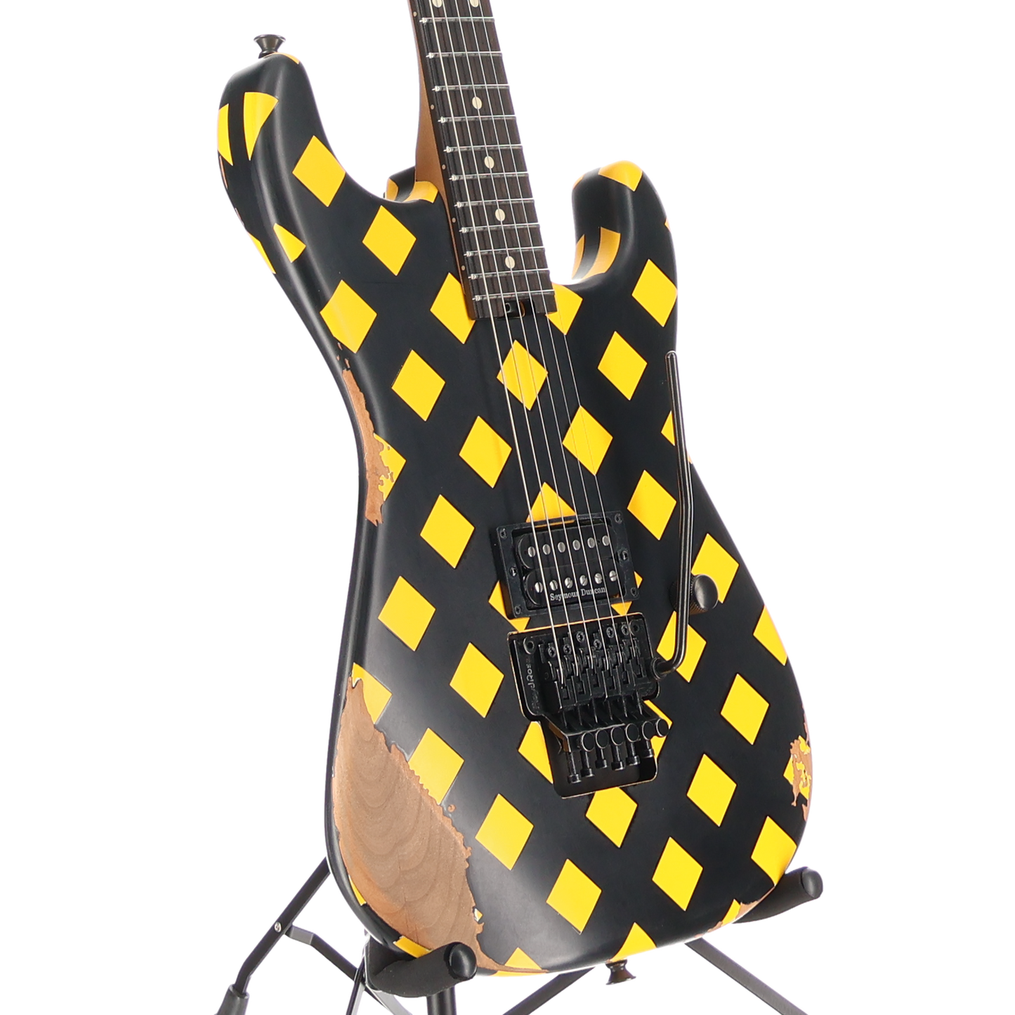 Charvel Super-Stock SD1 H FR EB, Ebony Fingerboard, Diamond Life (V12) (53608)