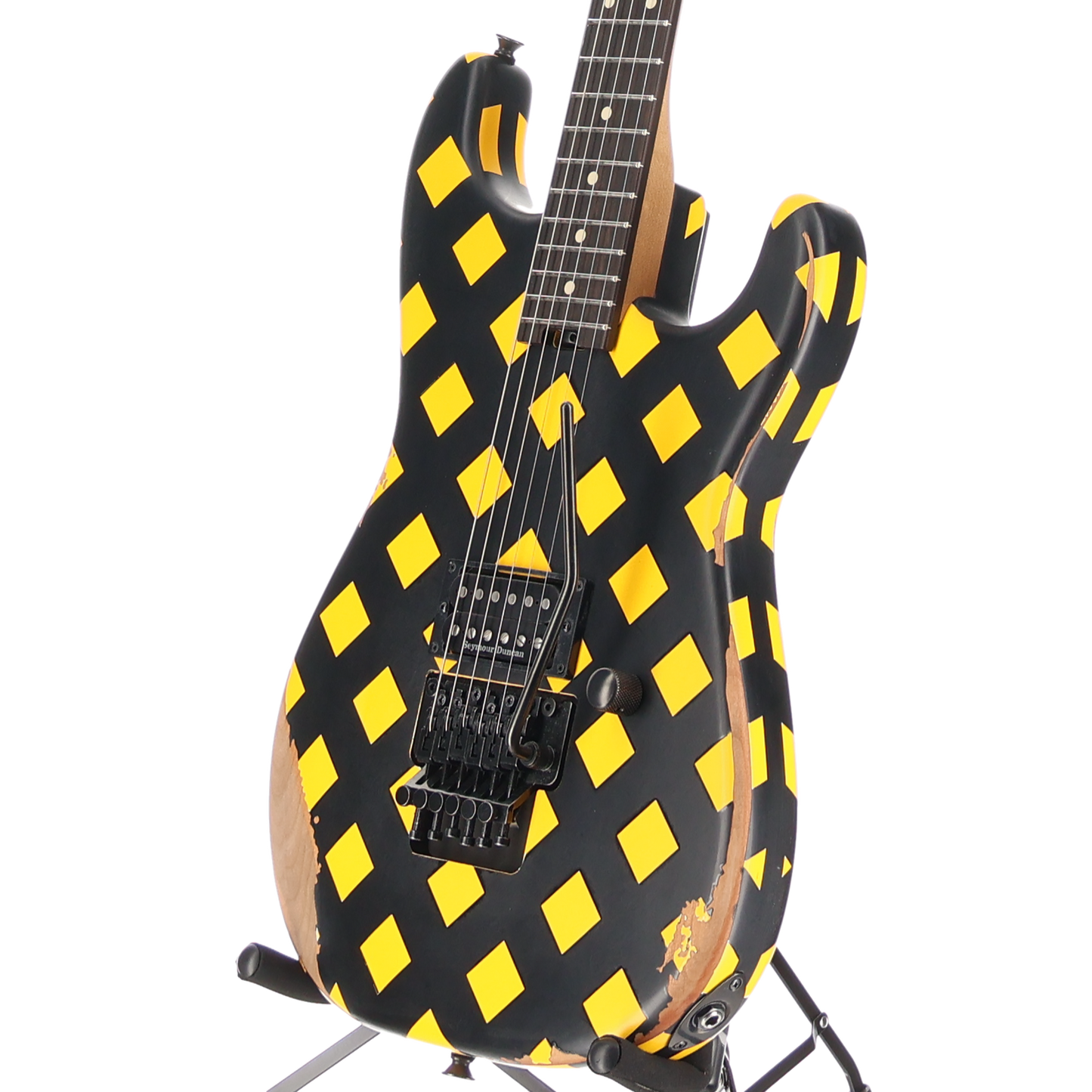 Charvel Super-Stock SD1 H FR EB, Ebony Fingerboard, Diamond Life (V12) (53608)