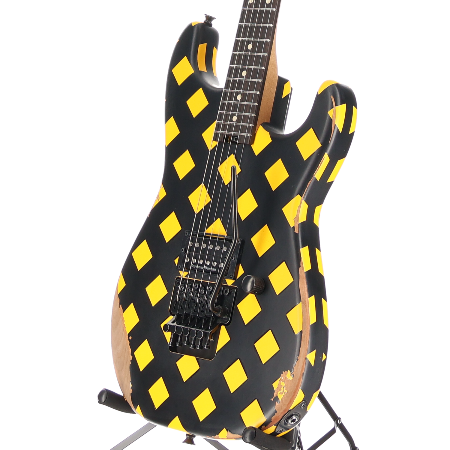 Charvel Super-Stock SD1 H FR EB, Ebony Fingerboard, Diamond Life (V12) (53608)