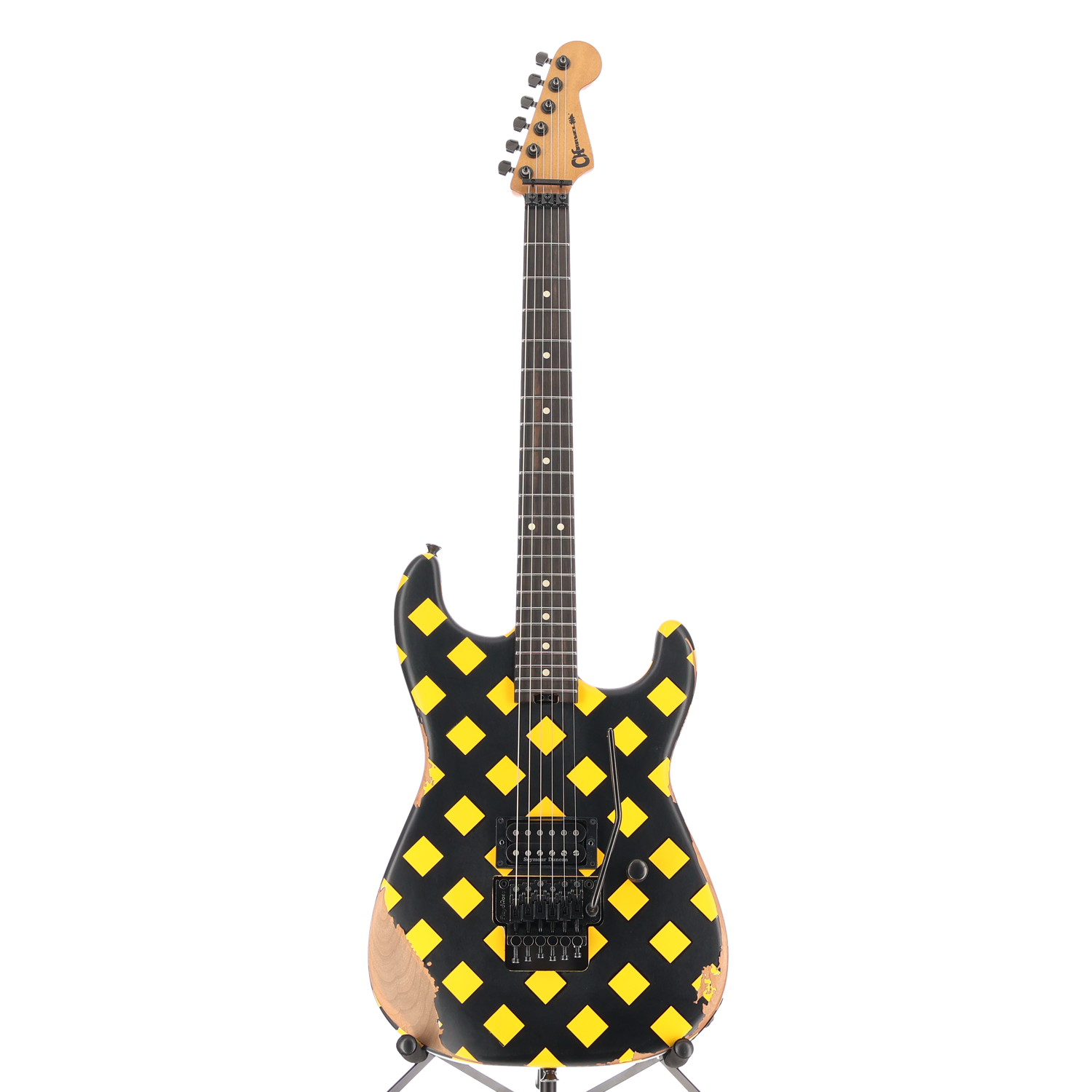 Charvel Super-Stock SD1 H FR EB, Ebony Fingerboard, Diamond Life (V12) (53608)
