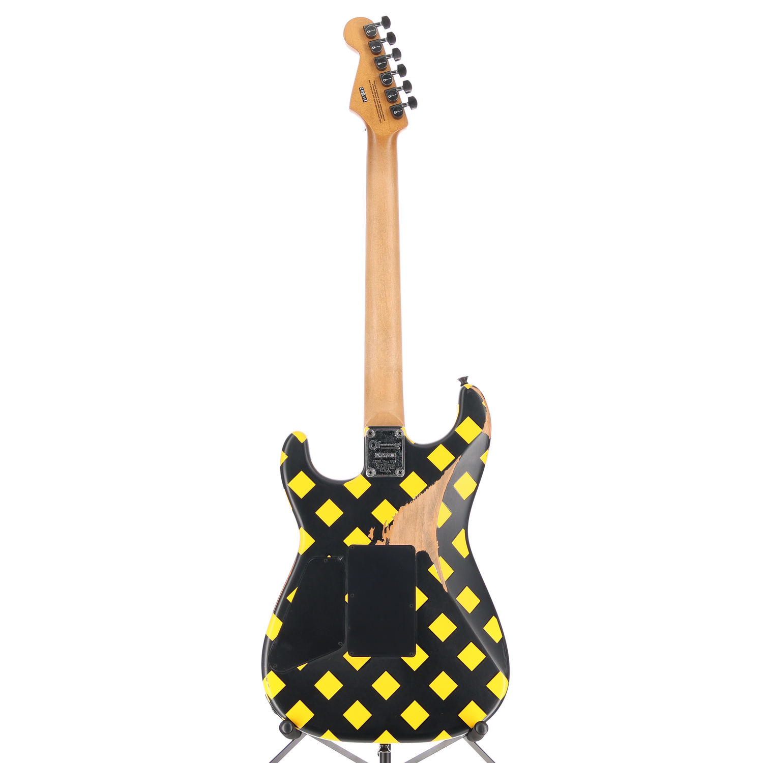 Charvel Super-Stock SD1 H FR EB, Ebony Fingerboard, Diamond Life (V12) (53608)