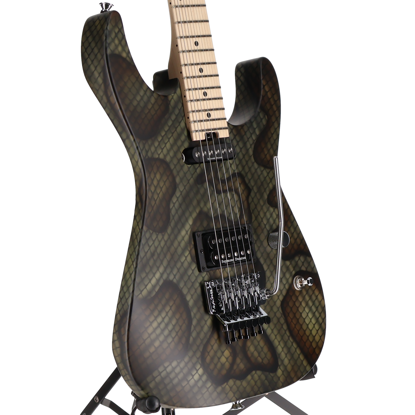 Charvel Warren DeMartini Signature Pro-Mod Snake, Maple Fingerboard, Snakeskin (K6) (31370)