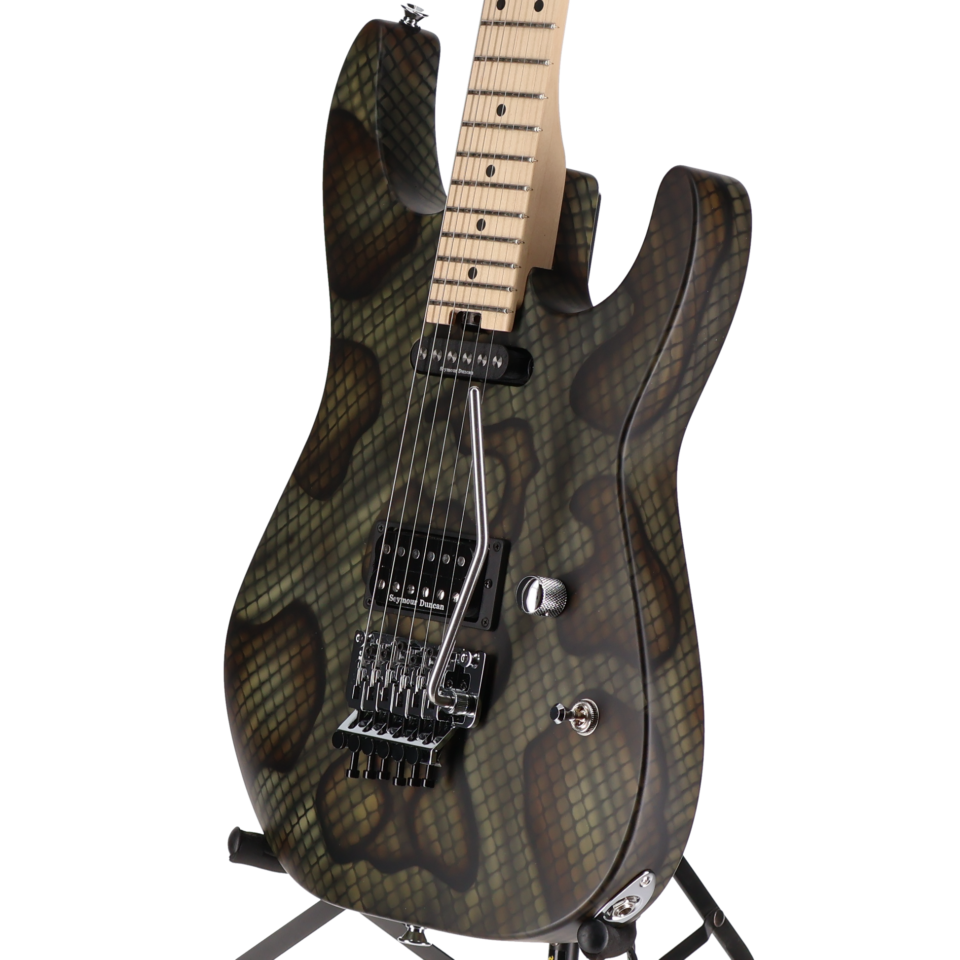 Charvel Warren DeMartini Signature Pro-Mod Snake, Maple Fingerboard, Snakeskin (K6) (31370)