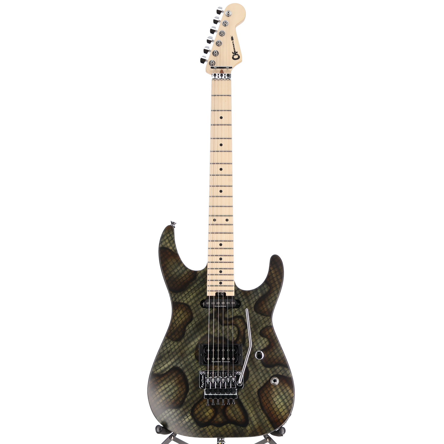 Charvel Warren DeMartini Signature Pro-Mod Snake, Maple Fingerboard, Snakeskin (K6) (31370)