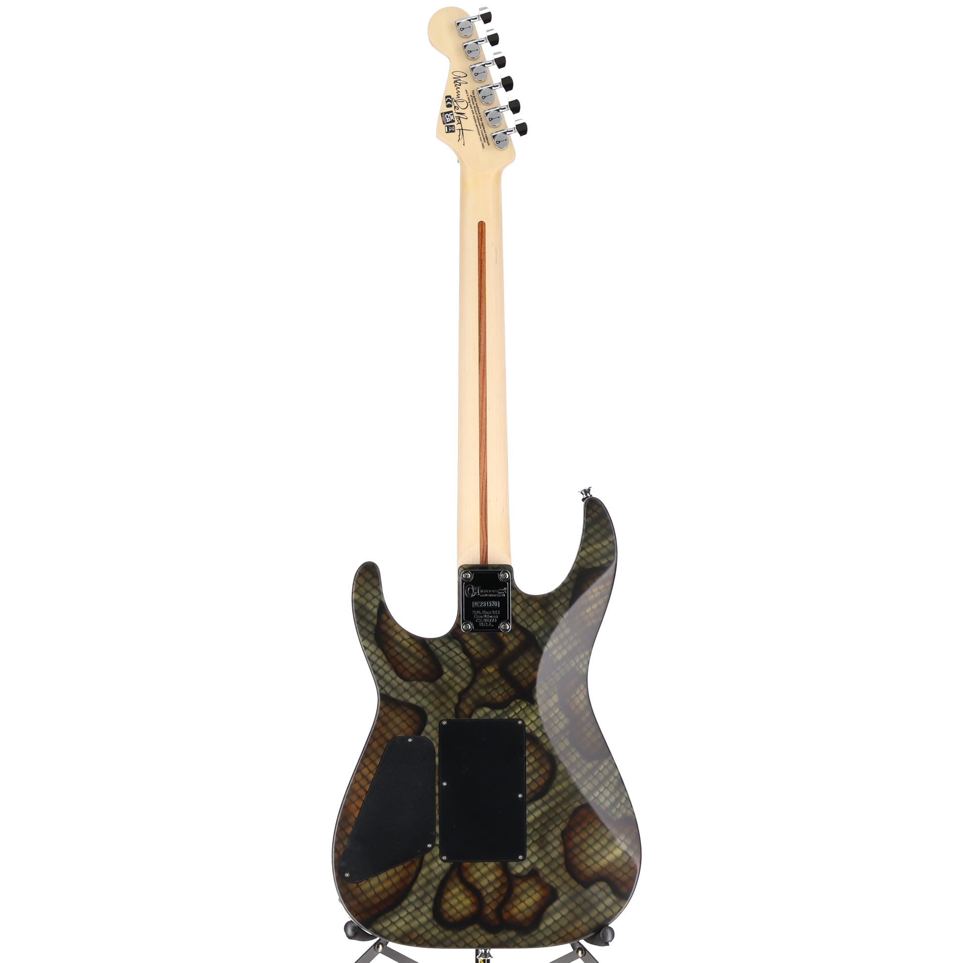 Charvel Warren DeMartini Signature Pro-Mod Snake, Maple Fingerboard, Snakeskin (K6) (31370)