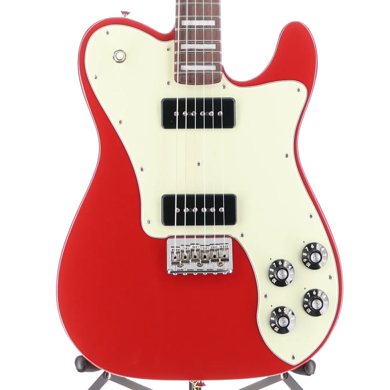 Chris Shiflett Cleaver Telecaster Deluxe, Rosewood Fingerboard, Dakota Red (V6) (40741)