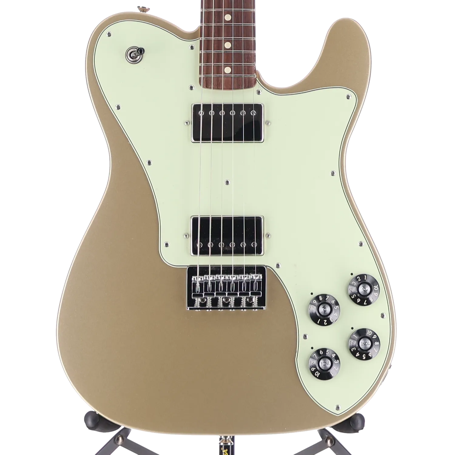 Chris Shiflett Telecaster Deluxe, Rosewood Fingerboard, Shoreline Gold (B1) (74042)