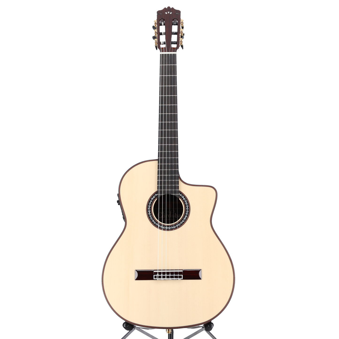 Cordoba GK Pro Negra Classical A/E Spruce - Natural Gloss, Expert Setup (RC1) (01176)