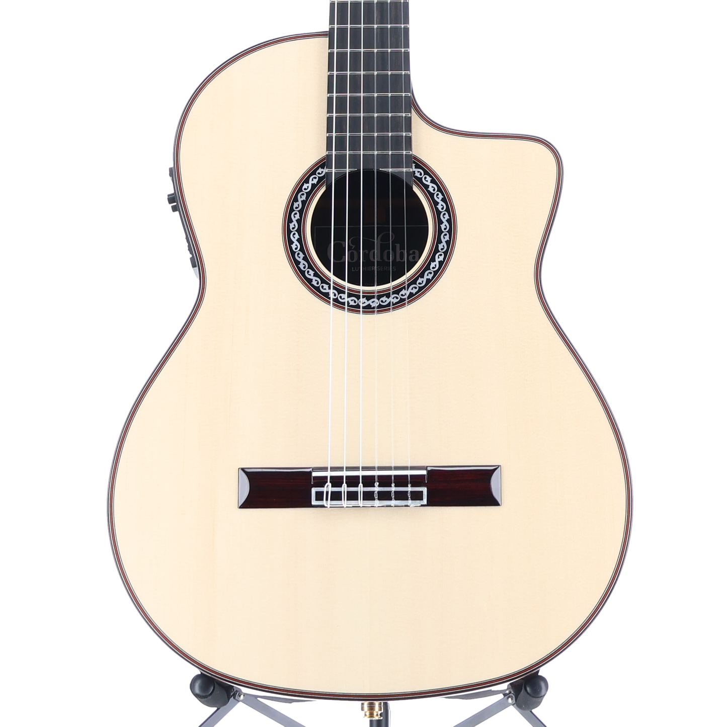 Cordoba GK Pro Negra Classical A/E Spruce - Natural Gloss, Expert Setup (RC1) (01176)