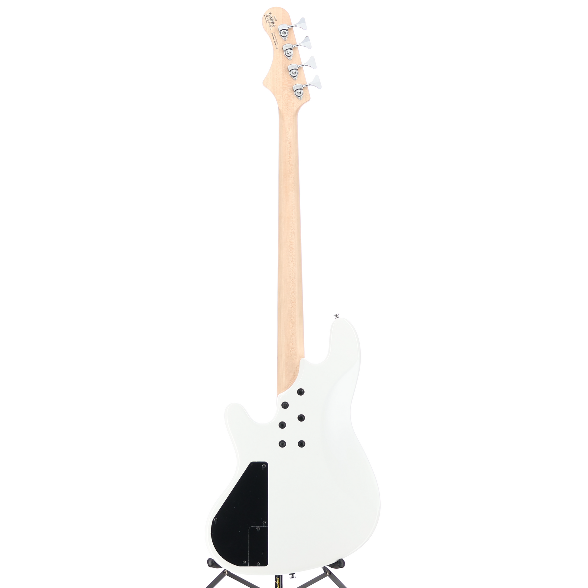 Cort Elrick NJS4 4-String Bass Guitar, Maple Fingerboard - White (O4) (19082)