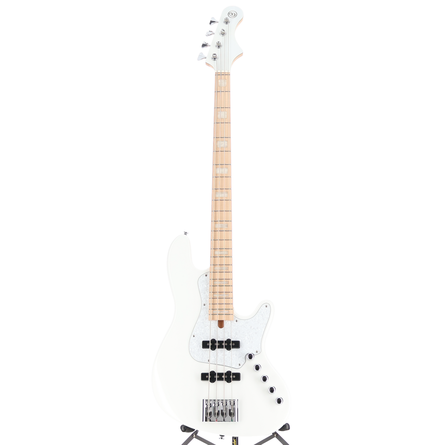 Cort Elrick NJS4 4-String Bass Guitar, White, Fully Tested (O4) (19082)